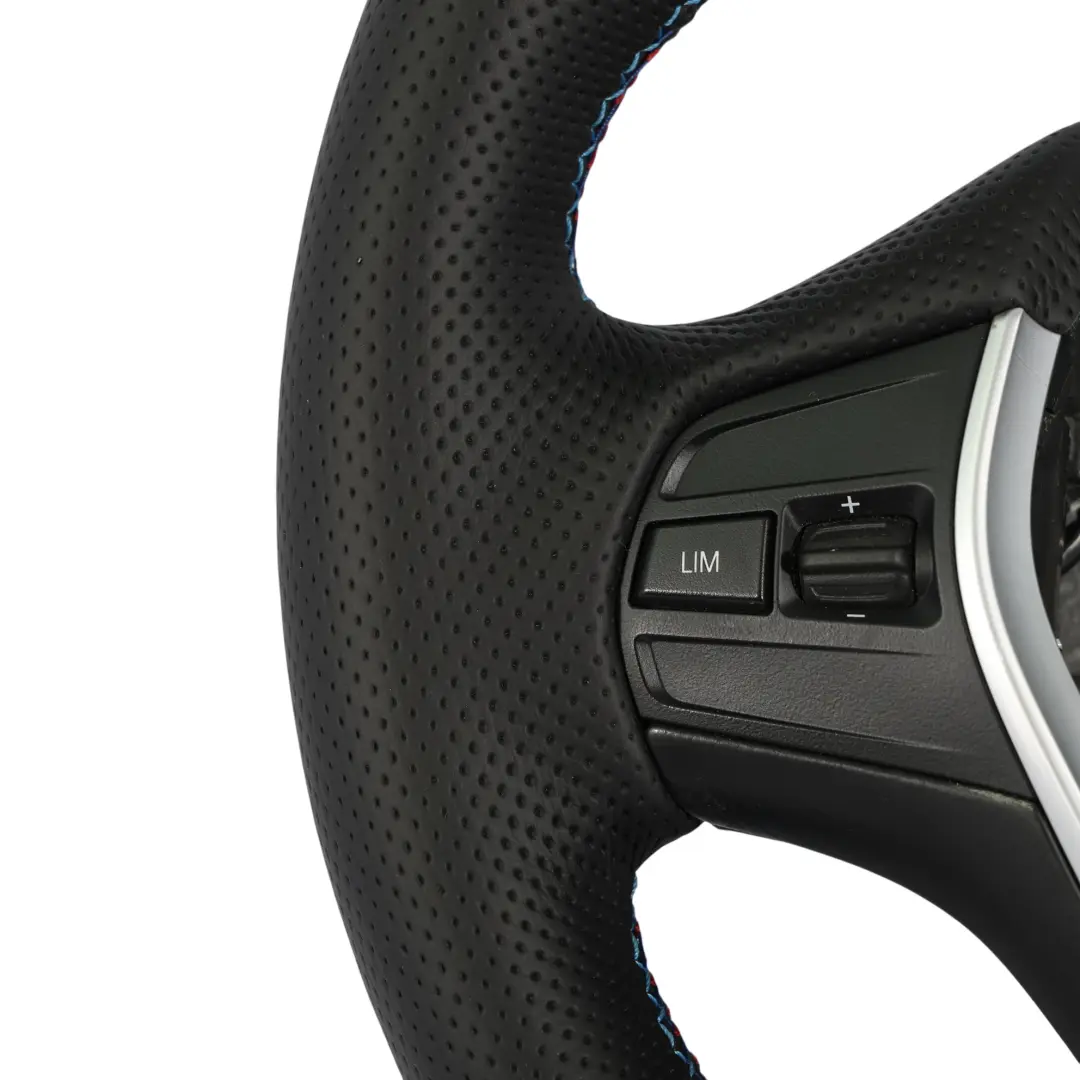 Leather M Sport Thick Steering Wheel Switches to BMW F20 F21 F30 F31 F32 NEW Black with Part number 7845877 BMW F20 F21 F30 F31 F32 NEW Black Leather M Sport Thick Steering Wheel Switches - SKU 7845877-4 - Part number 7845877