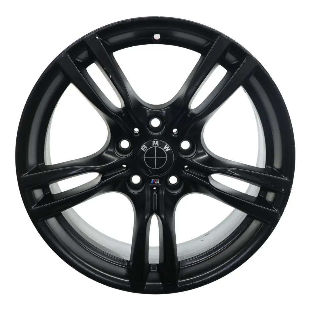 Schwarz Alu Felge Alufelge 18" M Sternspeiche 400 8J ET:34 für BMW F30 F31 F32 F33 mit Teilenummer 7845880 BMW F30 F31 F32 F33 Schwarz Alu Felge Alufelge 18" M Sternspeiche 400 8J ET:34 - SKU 7845880-5 - Teilenummer 7845880