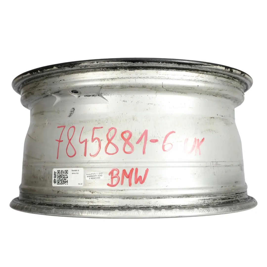 BMW F30 F31 F32 Rear Wheel Alloy Rim 18" 8,5J ET:47 M Star Spoke 400 - SKU 7845881-6 - Part number 7845881