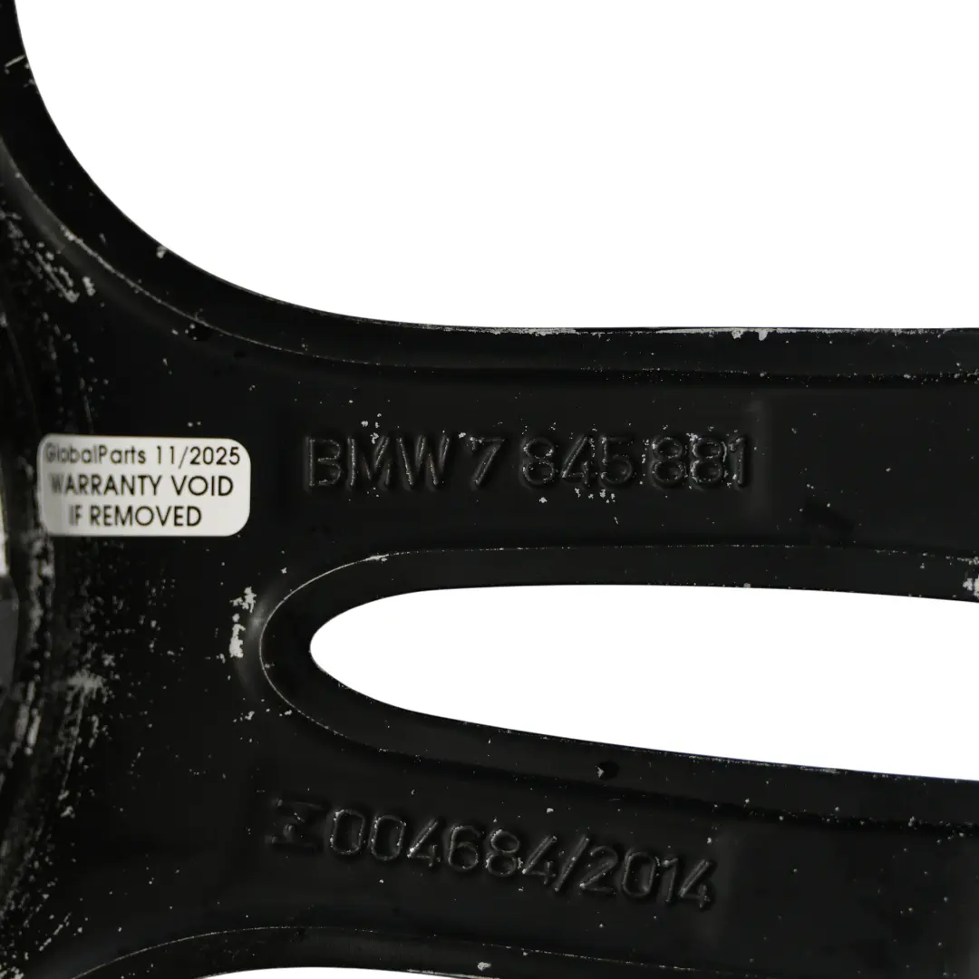 BMW F30 F31 F32 Rear Wheel Alloy Rim 18" 8,5J ET:47 M Star Spoke 400 - SKU 7845881-6 - Part number 7845881