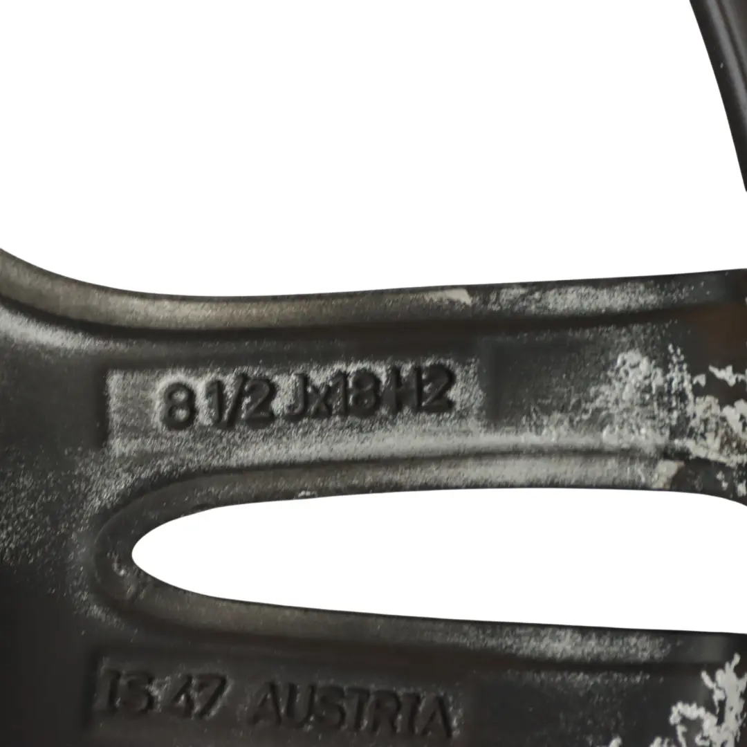 Alloy Rim 18" 8,5J ET:47 M Star Spoke 400 to BMW F30 F31 F32 Rear Wheel with Part number 7845881 BMW F30 F31 F32 Rear Wheel Alloy Rim 18" 8,5J ET:47 M Star Spoke 400 - SKU 7845881-6 - Part number 7845881