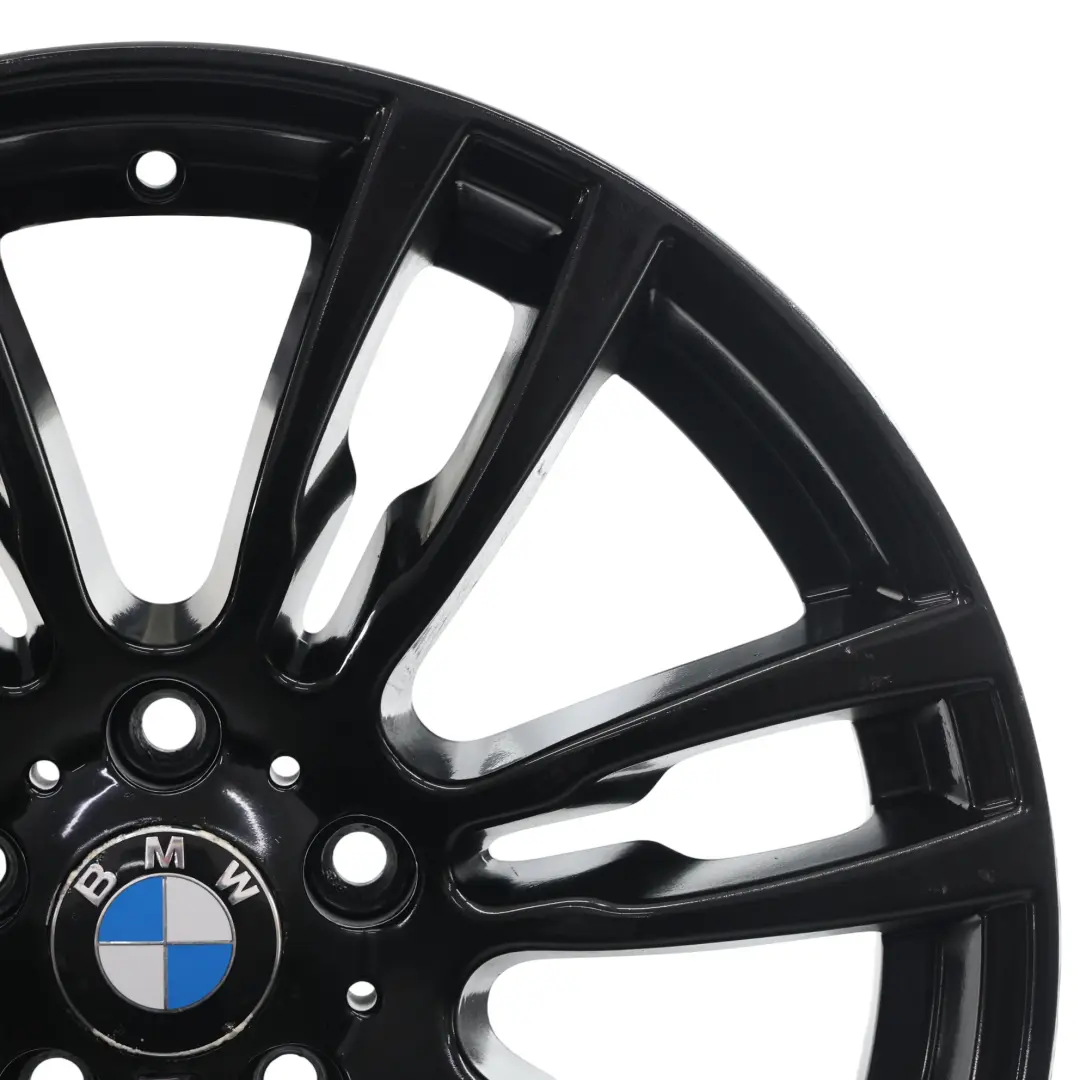 BMW F30 F32 Jante Arrière Alliage Noir 19" ET:47 8,5J M Star Spoke 403 - SKU 7845883-6 - Numéro de pièce 7845883