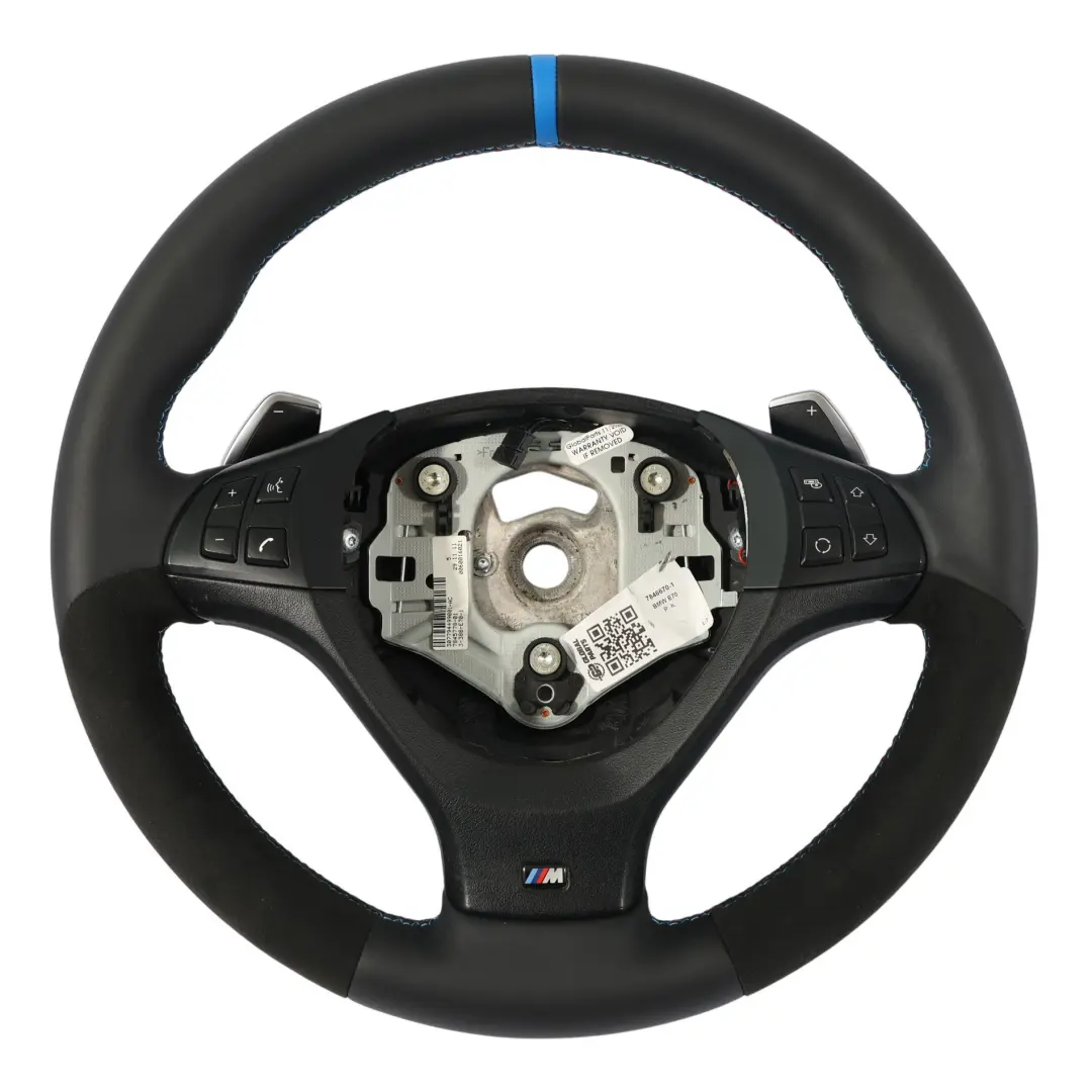 BMW X5 E70 LCI X6 E71 NUEVO M Sport Negro Cuero / Alcantara Volante M-tricolored - SKU 7846670-1 - Número de pieza 7846670