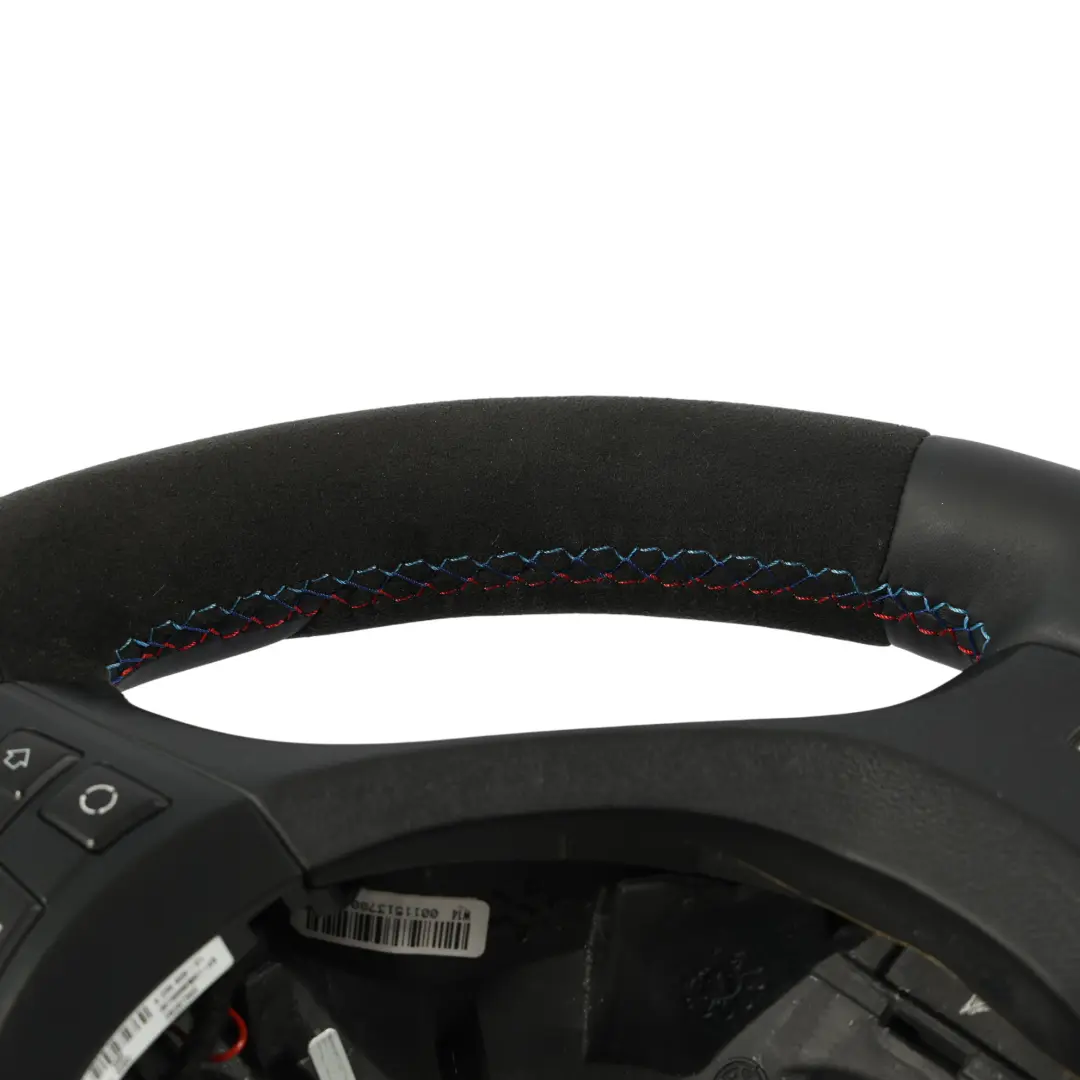 NEUF Noir Cuir / Alcantara M Sport Volant Sport M-tricolore Fils pour BMW X5 E70 LCI à propos du numéro de pièce 7846670 BMW X5 E70 LCI NEUF Noir Cuir / Alcantara M Sport Volant Sport M-tricolore Fils - SKU 7846670-1 - Numéro de pièce 7846670