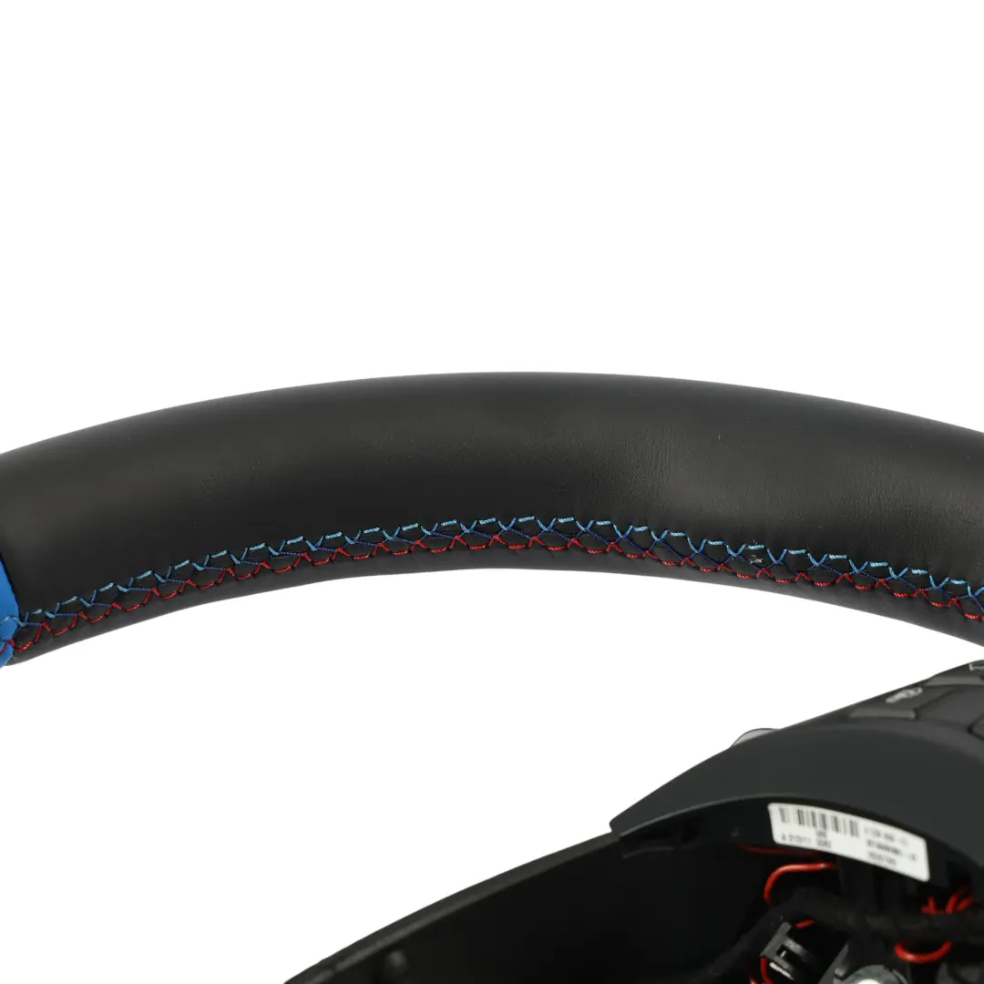 NEUF Noir Cuir / Alcantara M Sport Volant Sport M-tricolore Fils pour BMW X5 E70 LCI à propos du numéro de pièce 7846670 BMW X5 E70 LCI NEUF Noir Cuir / Alcantara M Sport Volant Sport M-tricolore Fils - SKU 7846670-1 - Numéro de pièce 7846670