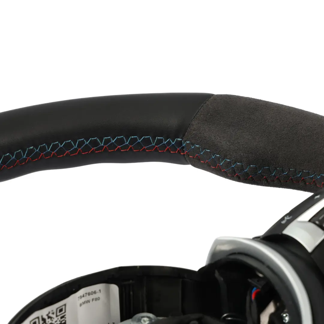 Kierownica M Sport NOWA Czarna Skóra do BMW F80 M3 F82 M4 o numerze 7847606 BMW F80 M3 F82 M4 Kierownica M Sport NOWA Czarna Skóra - SKU 7847606-1 - Numer Części 7847606