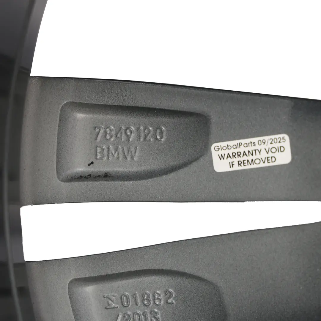  Llanta de aleación BMW F39 F48 Orbitgrey 19" 8J ET:47 M Doble radio 572 - SKU 7849120-2 - Número de pieza 7849120