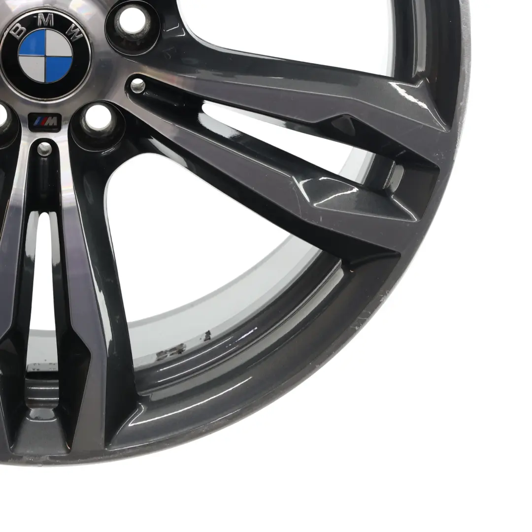 BMW F39 F48 Orbitgrey Jante En Alliage 19" 8J ET:47 M Double Spoke 572 - SKU 7849120-2 - Numéro de pièce 7849120