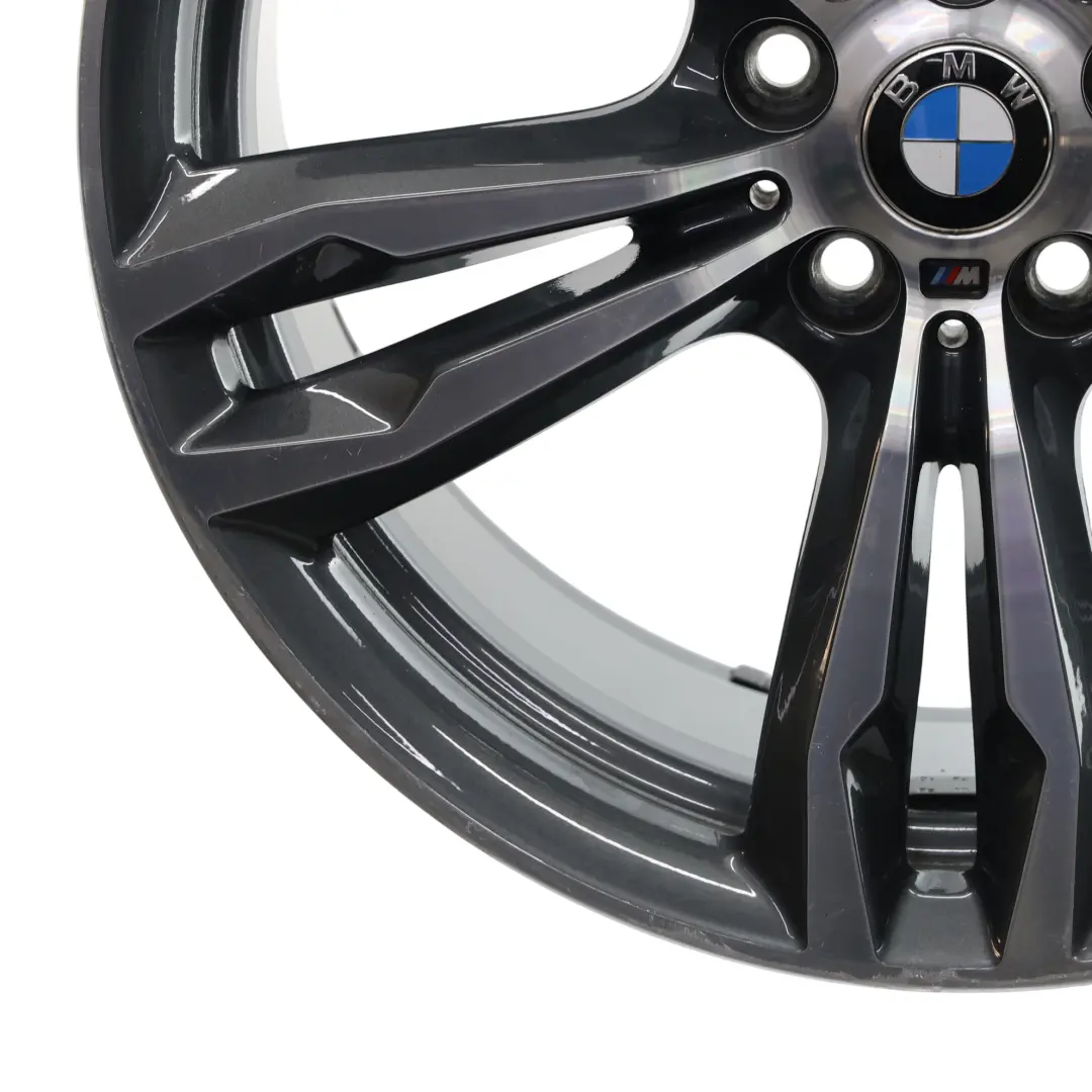 BMW F39 F48 Orbitgrey Wheel Alloy Rim 19" 8J ET:47 M Double Spoke 572 - SKU 7849120-2 - Part number 7849120