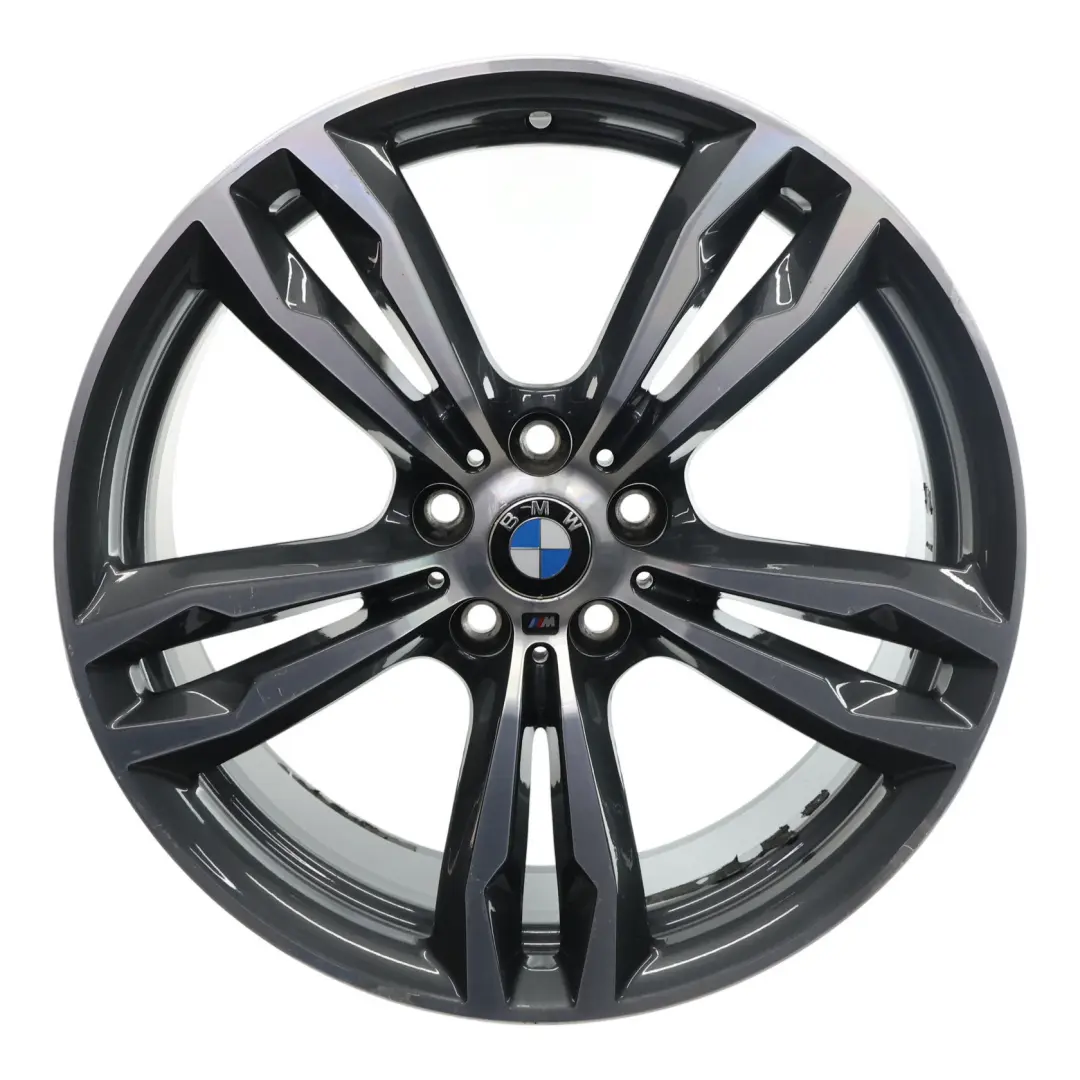 BMW F39 F48 Wheel Alloy Rim Orbit Grey 19" 8J ET:47 M Double Spoke 572 - SKU 7849120-4 - Part number 7849120