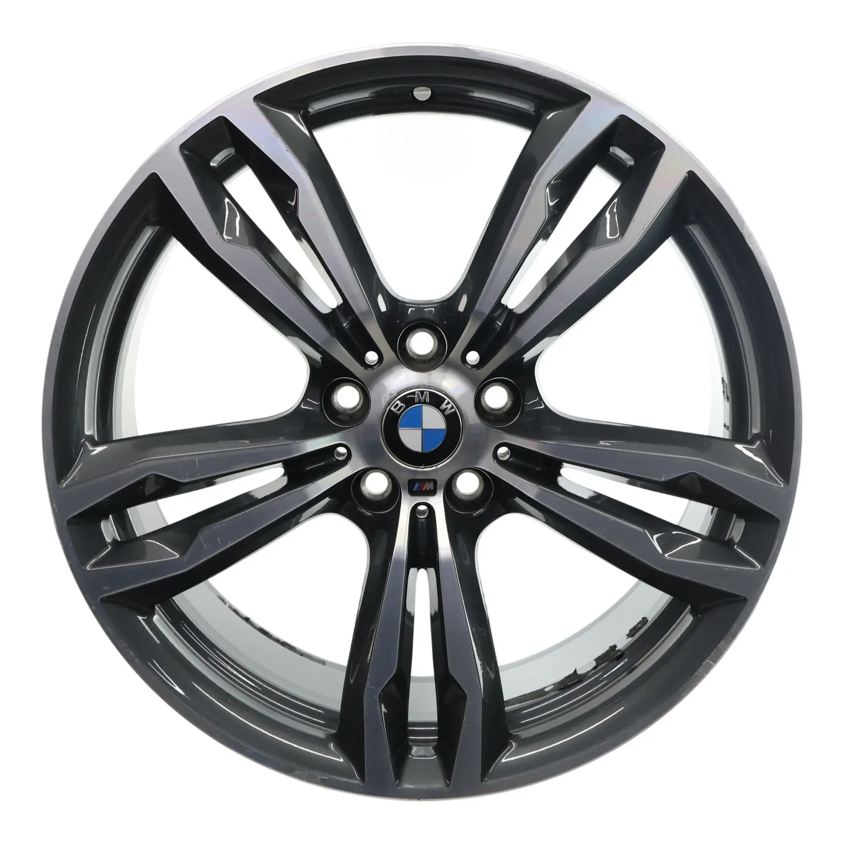 BMW F39 F48 Wheel Alloy Rim Orbit Grey 19" 8J ET:47 M Double Spoke 572 7849120