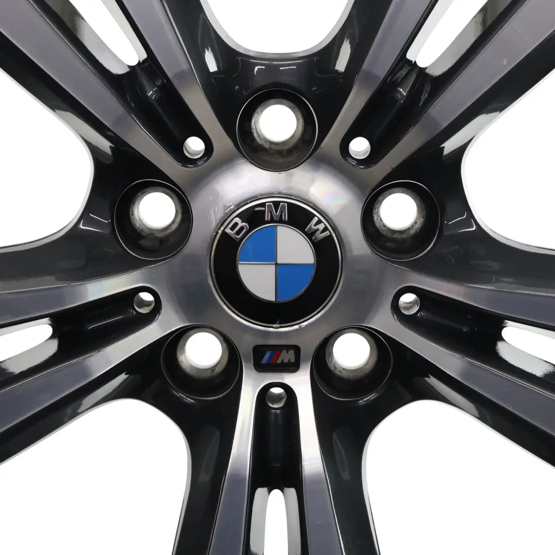 Alloy Rim Orbit Grey 19" 8J ET:47 M Double Spoke 572 to BMW F39 F48 Wheel with Part number 7849120 BMW F39 F48 Wheel Alloy Rim Orbit Grey 19" 8J ET:47 M Double Spoke 572 - SKU 7849120-4 - Part number 7849120