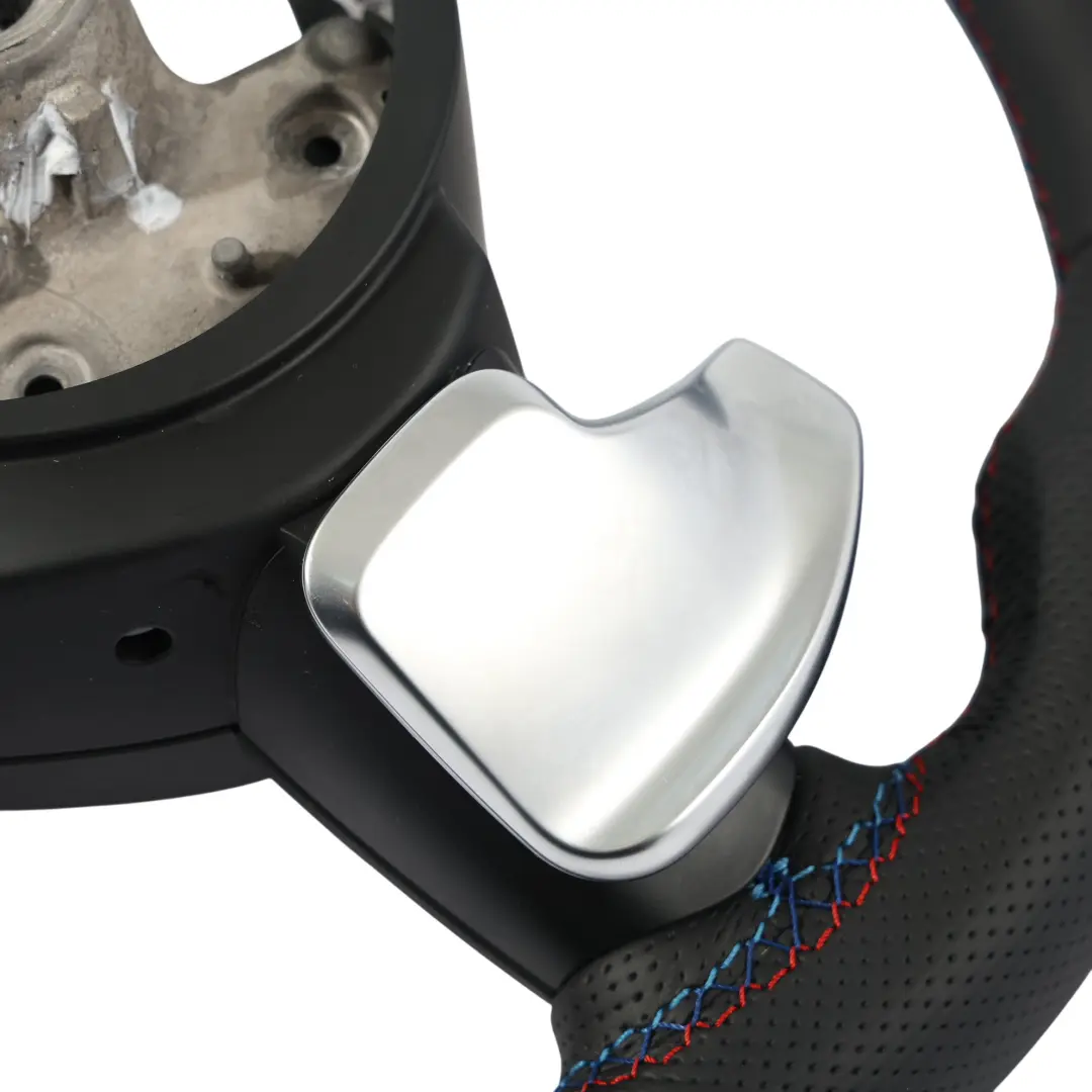 Leather M Sport Steering Wheel Paddle Shift to BMW X1 F48 X2 F39 F45 F46 NEW Black with Part number 7851517 BMW X1 F48 X2 F39 F45 F46 NEW Black Leather M Sport Steering Wheel Paddle Shift - SKU 7851517-1 - Part number 7851517