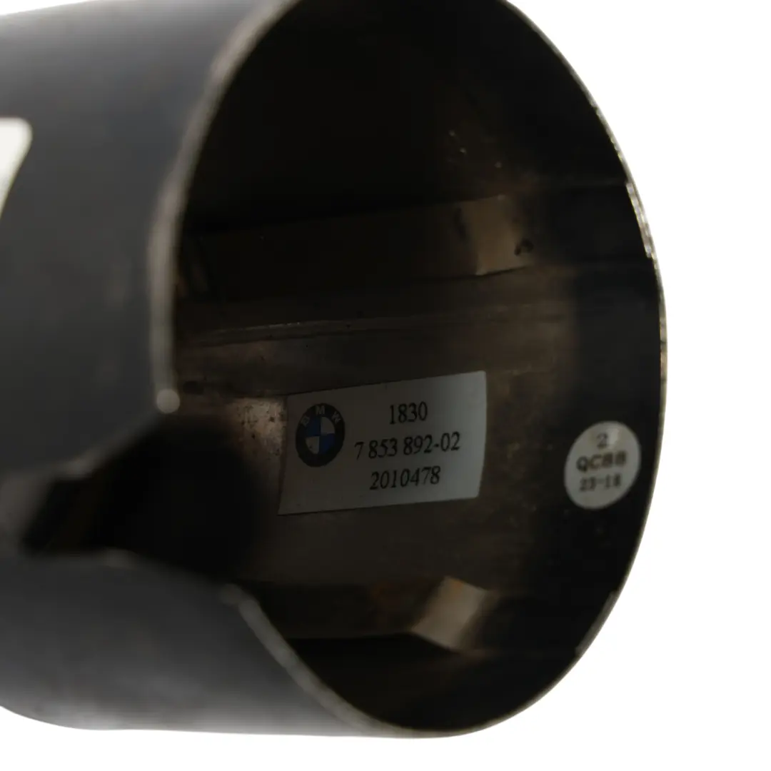 BMW F80 M3 F82 M4 M Sport Auspuff Endrohre Endrohr Schwarz Chrom - SKU 7853892-2 - Teilenummer 7853892