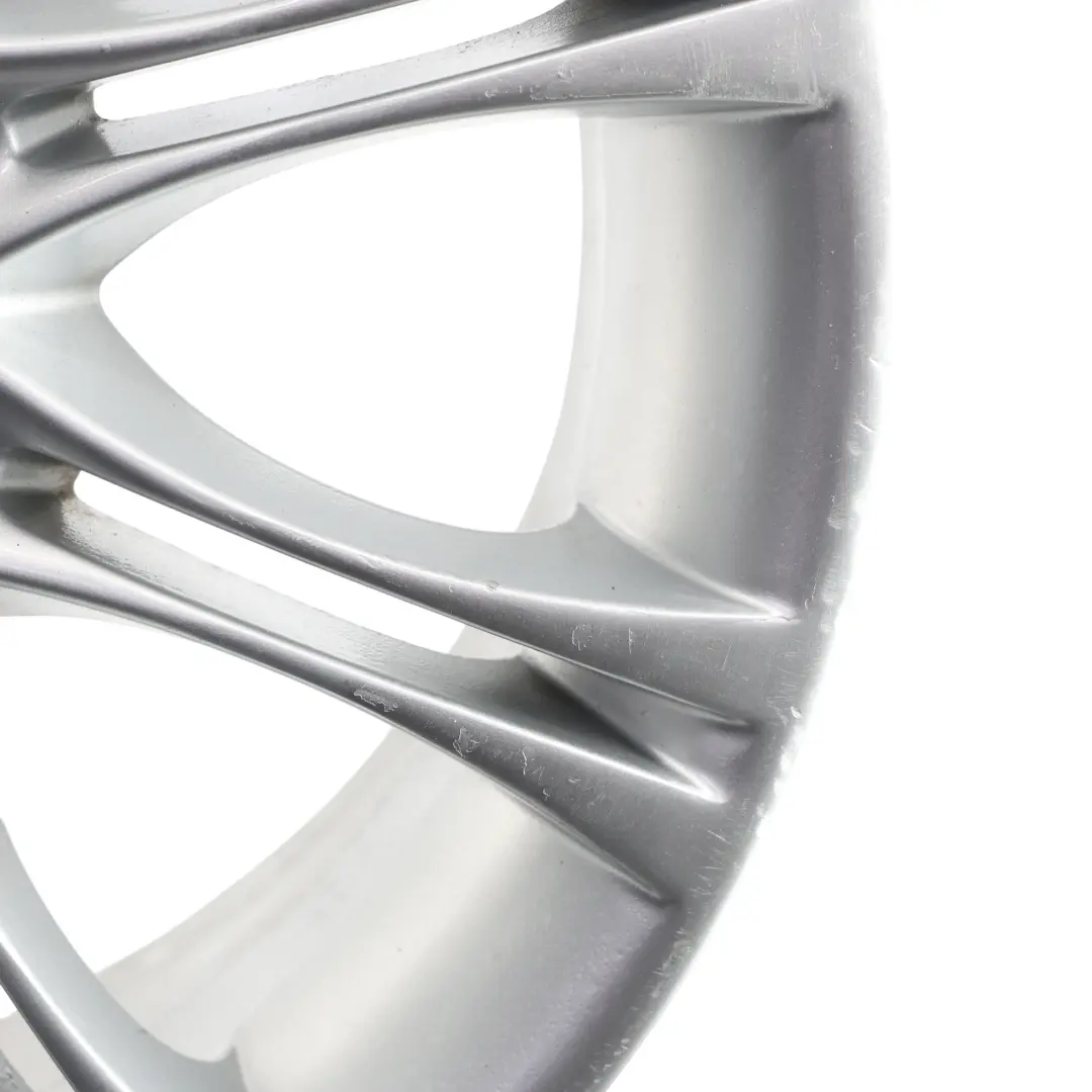 BMW E46 E85 Silber Vorne Alu Felge Alufelge 18" 8J ET:47 M Doppelspeiche 135 - SKU 7896470-1 - Teilenummer 7896470