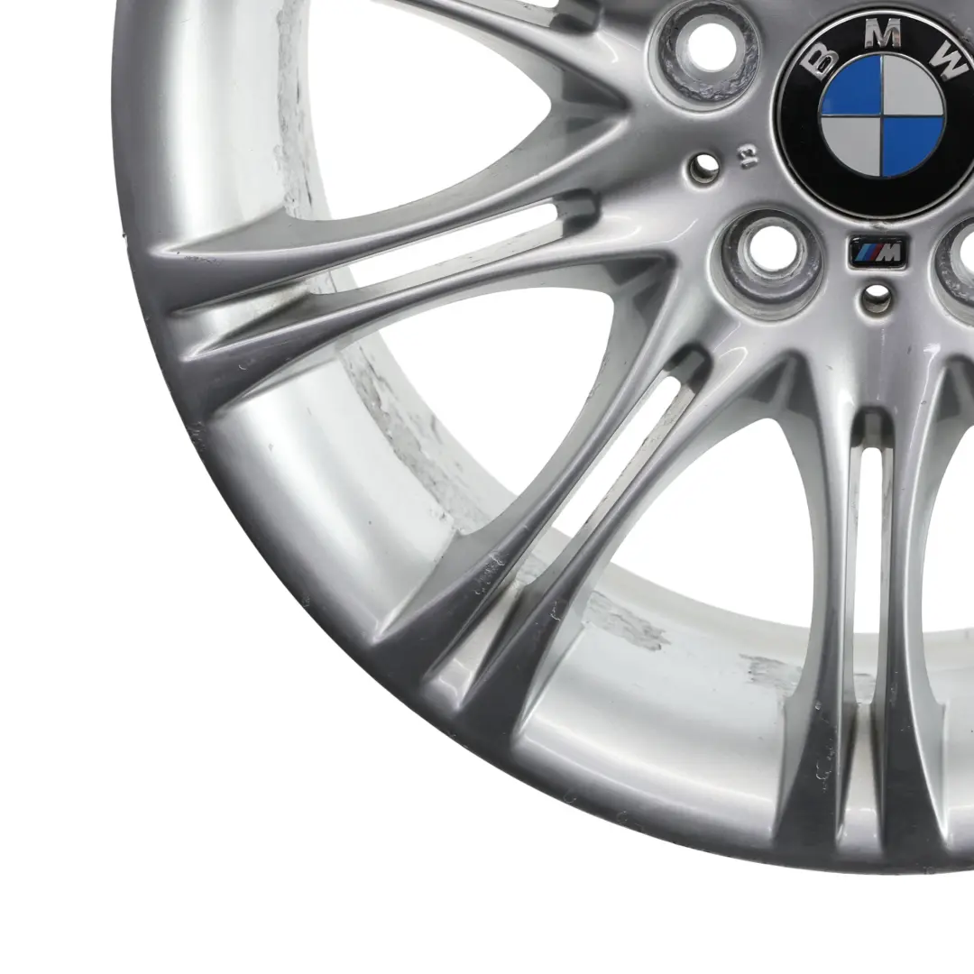 BMW E46 Z4 E85 Silver Rear Alloy Wheel Rim 18" 8,5J ET:50 M Double Spoke 135 - SKU 7896490-1 - Part number 7896490