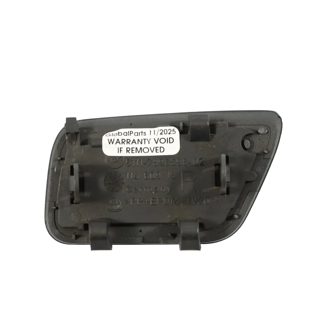 BMW E60 M Sport Parachoques Delantero Cubierta Spray Faro Derecho Silbergrau - SKU 7897212-SBG - Número de pieza 7897212