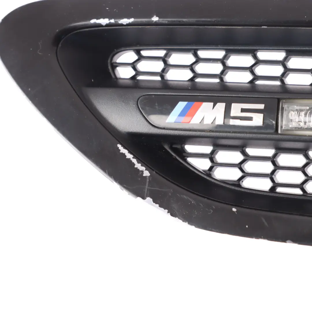 Grille Side Panel Fender Indicator Vent Front Left N/S Black to BMW F10 M5 with Part number 7903879 BMW F10 M5 Grille Side Panel Fender Indicator Vent Front Left N/S Black - SKU 7903879-1 - Part number 7903879