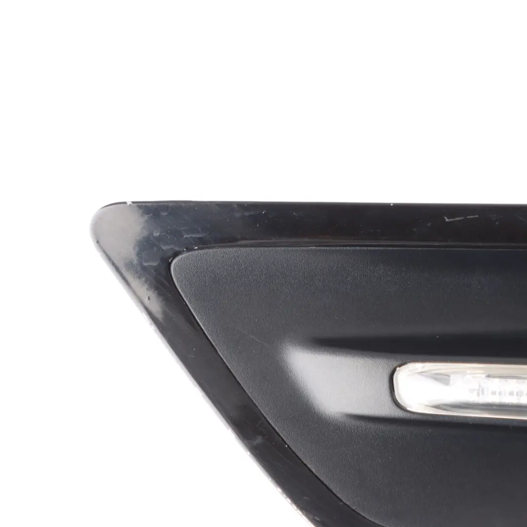 Grille Side Panel Fender Indicator Vent Front Right O/S Black to BMW F10 M5 with Part number 7903880 BMW F10 M5 Grille Side Panel Fender Indicator Vent Front Right O/S Black - SKU 7903880 - Part number 7903880