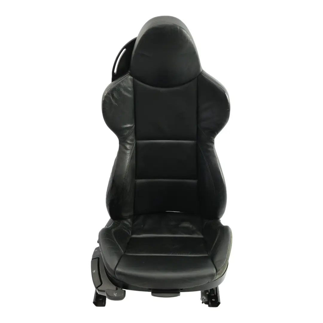 BMW Z4 E85 E86 Sedile Anteriore M Sport Riscaldato Sinistro Oregon Pelle Nera - SKU 7909243-1 - Numero di parte 7909243