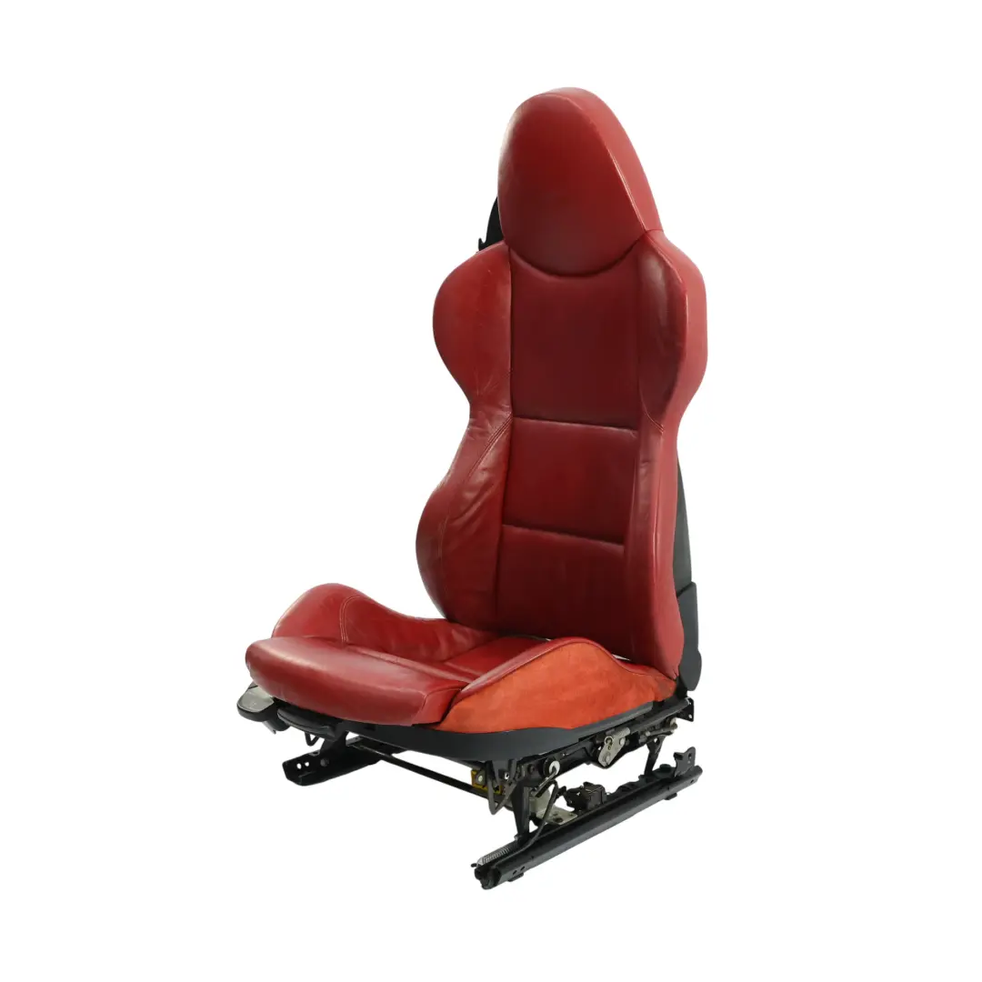 BMW Z4 E85 E86 M Sport Vorder Sitz Leder Beheizt Oregon Rot Rechts - SKU 7909245-1 - Teilenummer 7909245