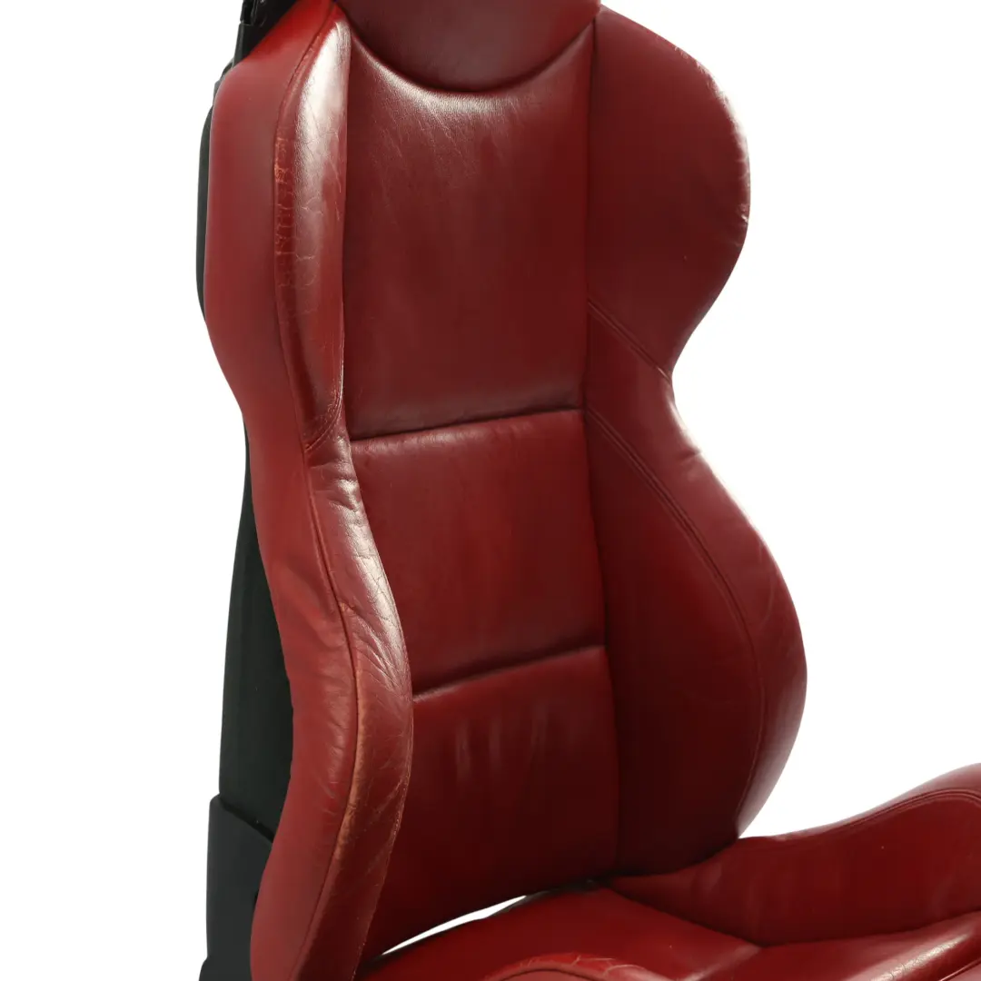 Sedile Anteriore Riscaldato In Pelle Oregon Rosso Destro per BMW Z4 E85 E86 M Sport con numero di parte 7909245 BMW Z4 E85 E86 M Sport Sedile Anteriore Riscaldato In Pelle Oregon Rosso Destro - SKU 7909245-1 - Numero di parte 7909245