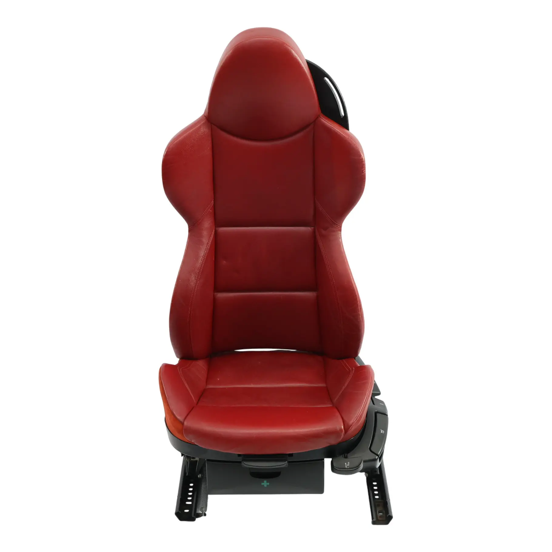 Siège Sport M BMW Z4 E85 E86 Avant Gauche Intérieur Chauffant Cuir Oregon Red