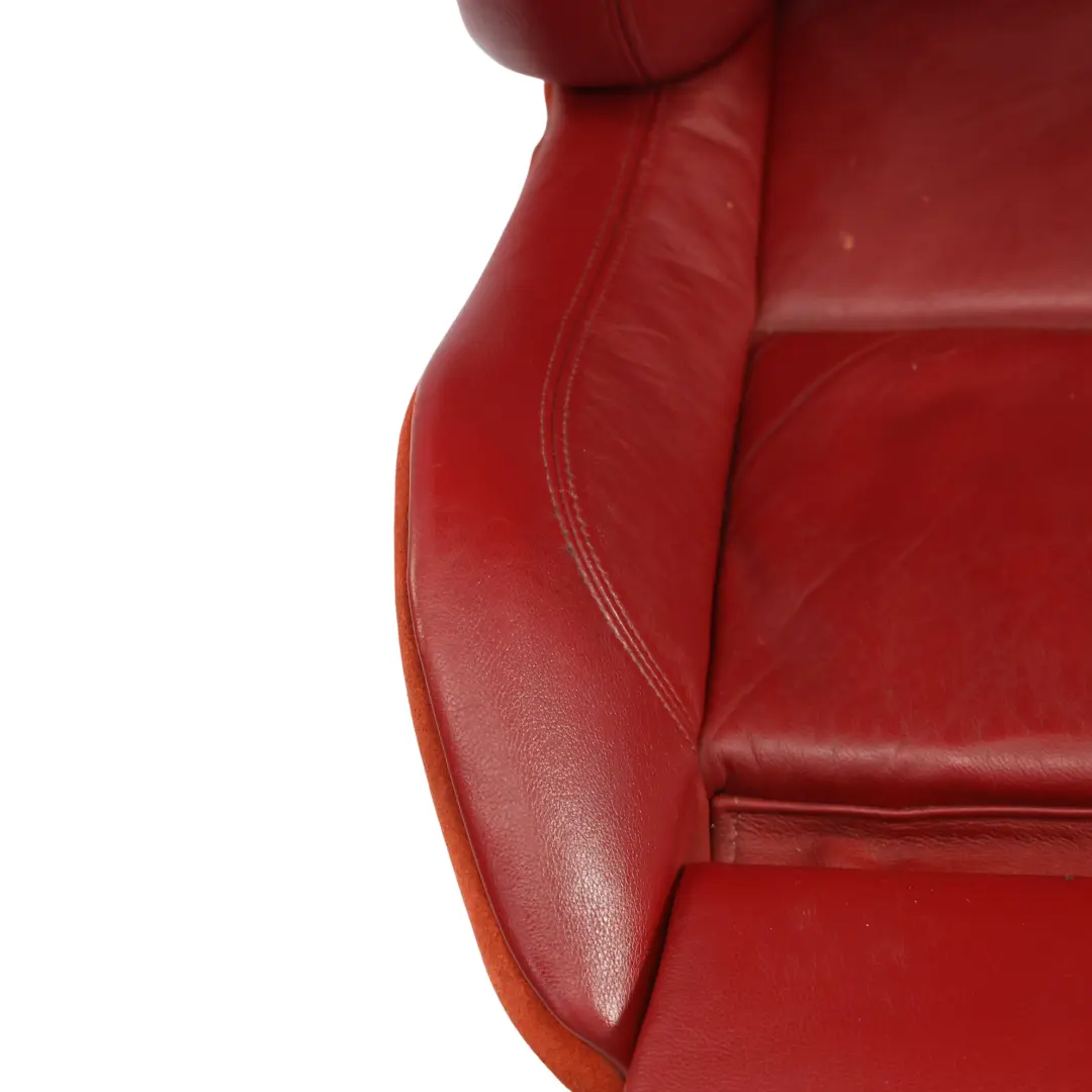 Sedile Anteriore Sinistro Interno Riscaldato Pelle Rosso per BMW Z4 E85 E86 M Sport con numero di parte 7909245 BMW Z4 E85 E86 M Sport Sedile Anteriore Sinistro Interno Riscaldato Pelle Rosso - SKU 7909245-2 - Numero di parte 7909245