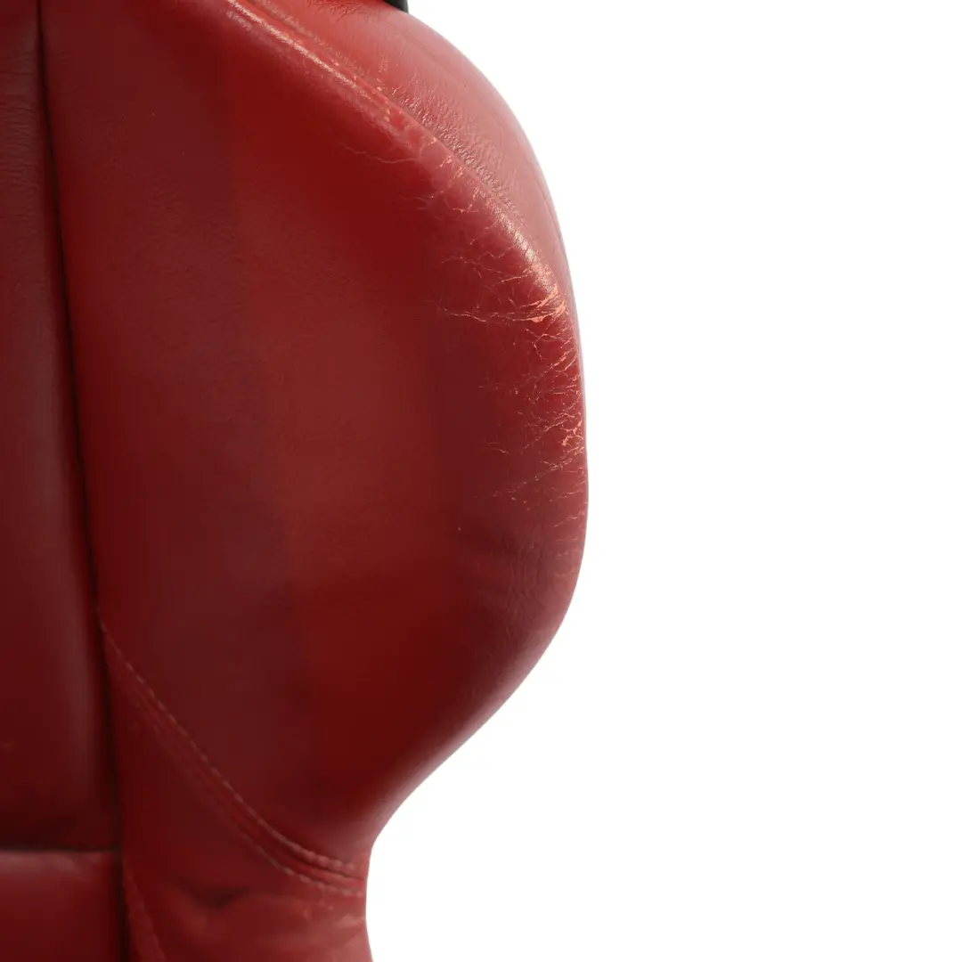 Sedile Anteriore Sinistro Interno Riscaldato Pelle Rosso per BMW Z4 E85 E86 M Sport con numero di parte 7909245 BMW Z4 E85 E86 M Sport Sedile Anteriore Sinistro Interno Riscaldato Pelle Rosso - SKU 7909245-2 - Numero di parte 7909245