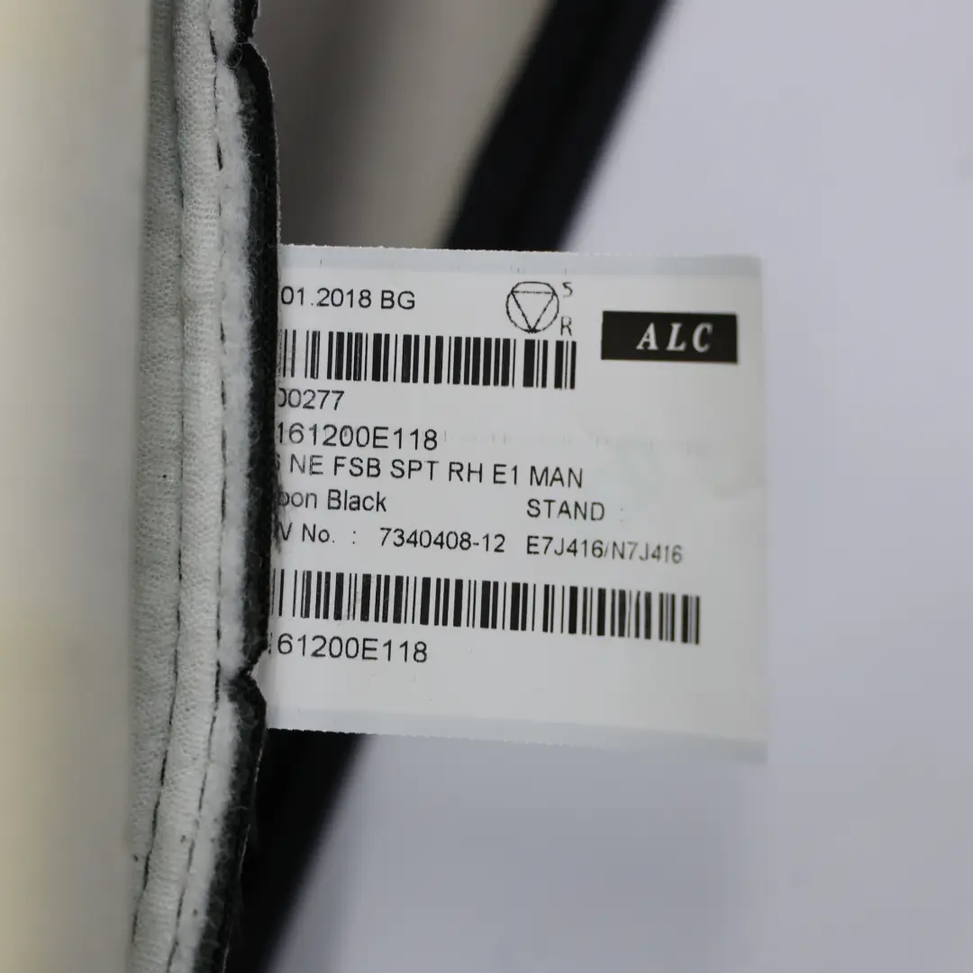 Asiento Delantero Respaldo Sport Derecho Tela Cojín Cuero para Mini F56 con número de pieza 7946454 Mini F56 Asiento Delantero Respaldo Sport Derecho Tela Cojín Cuero - SKU 7946454 - Número de pieza 7946454