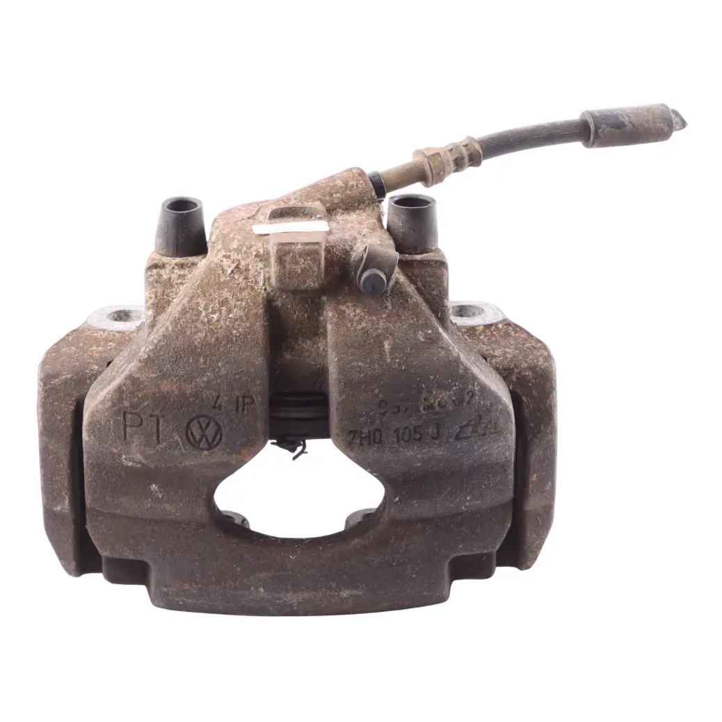 VW Transporter T5 Brake Caliper Front Left N/S Brake Unit Carrier - SKU 7H0615123A - Part number 7H0615123A