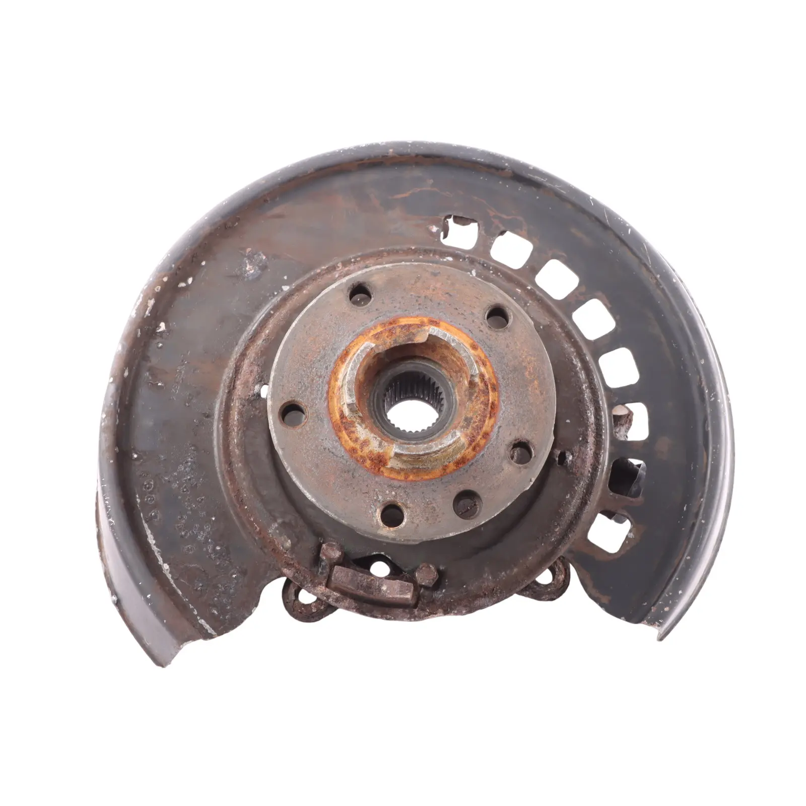 Volkswagen Touareg 7L Hinterachse Radnabe Träger Achsschenkel Rechts 7L0505436B