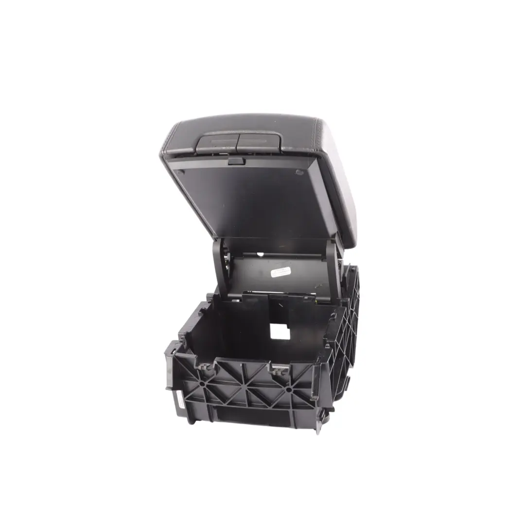 Volkswagen Touareg 7L Centre Console Armrest Black Leather L - SKU 7L6863762 - Part number 7L6863762