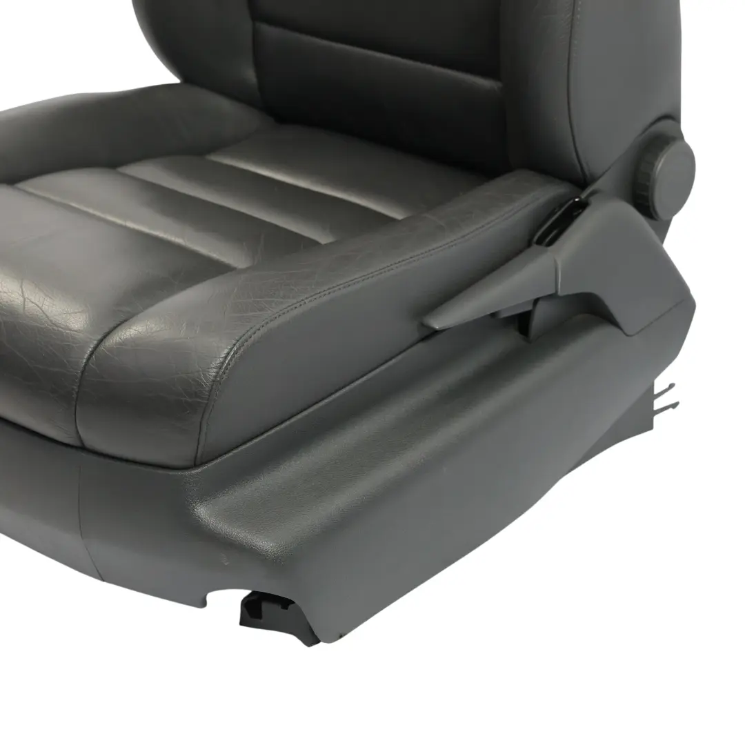 VW Volkswagen Touareg 1 Vorder sitz Links Innenraum Leder Schwarz - SKU 7L6881805EB-1 - Teilenummer 7L6881805EB