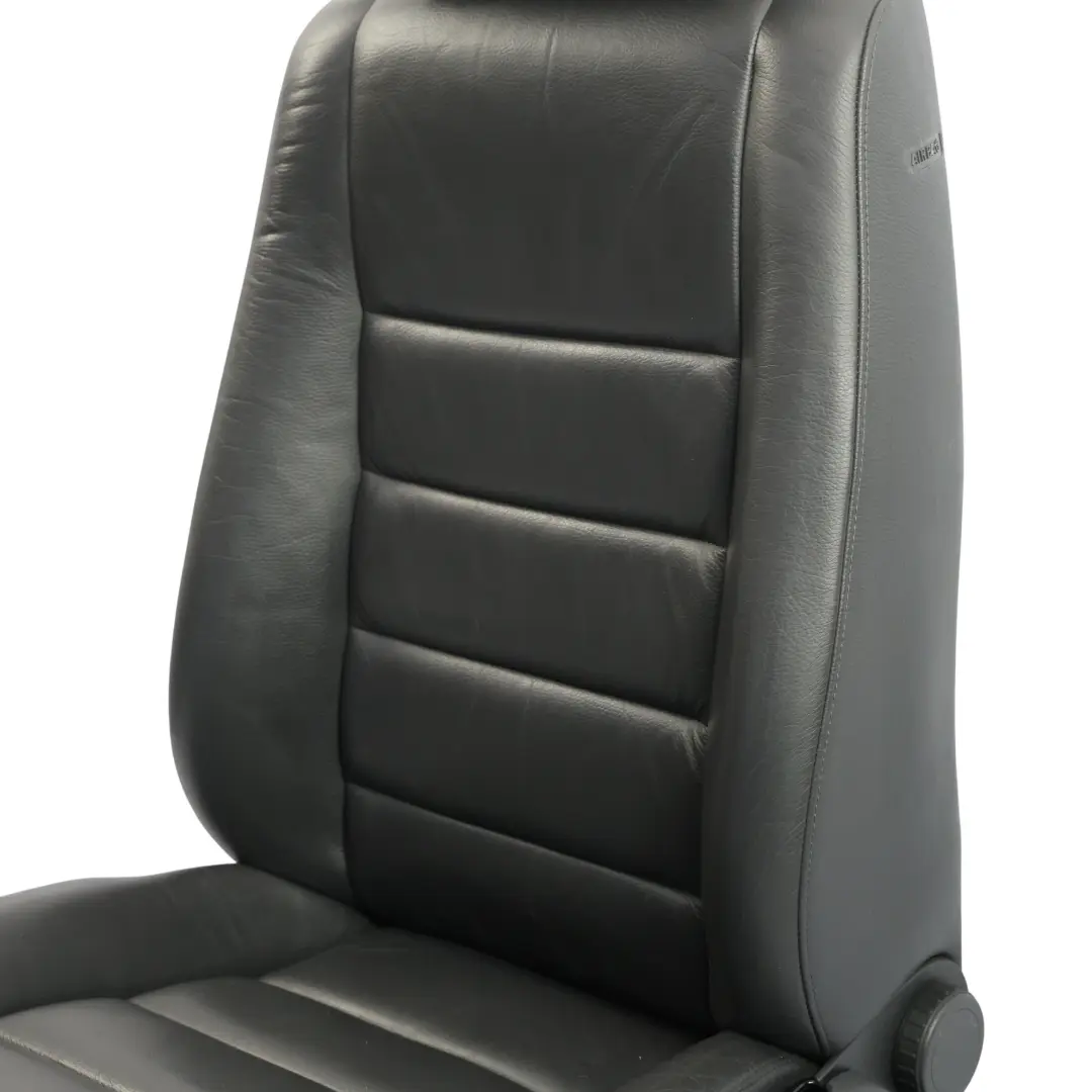 Front Seat Left N/S Interior Leather Black to VW Volkswagen Touareg 1 with Part number 7L6881805EB VW Volkswagen Touareg 1 Front Seat Left N/S Interior Leather Black - SKU 7L6881805EB-1 - Part number 7L6881805EB