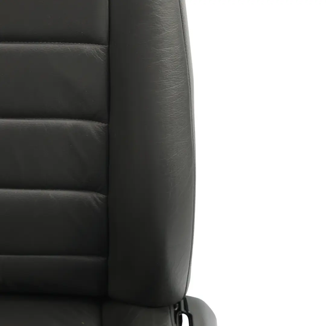 VW Volkswagen Touareg 1 Fotel Lewy Przód Skóra Czarna - SKU 7L6881805EB-1 - Numer Części 7L6881805EB