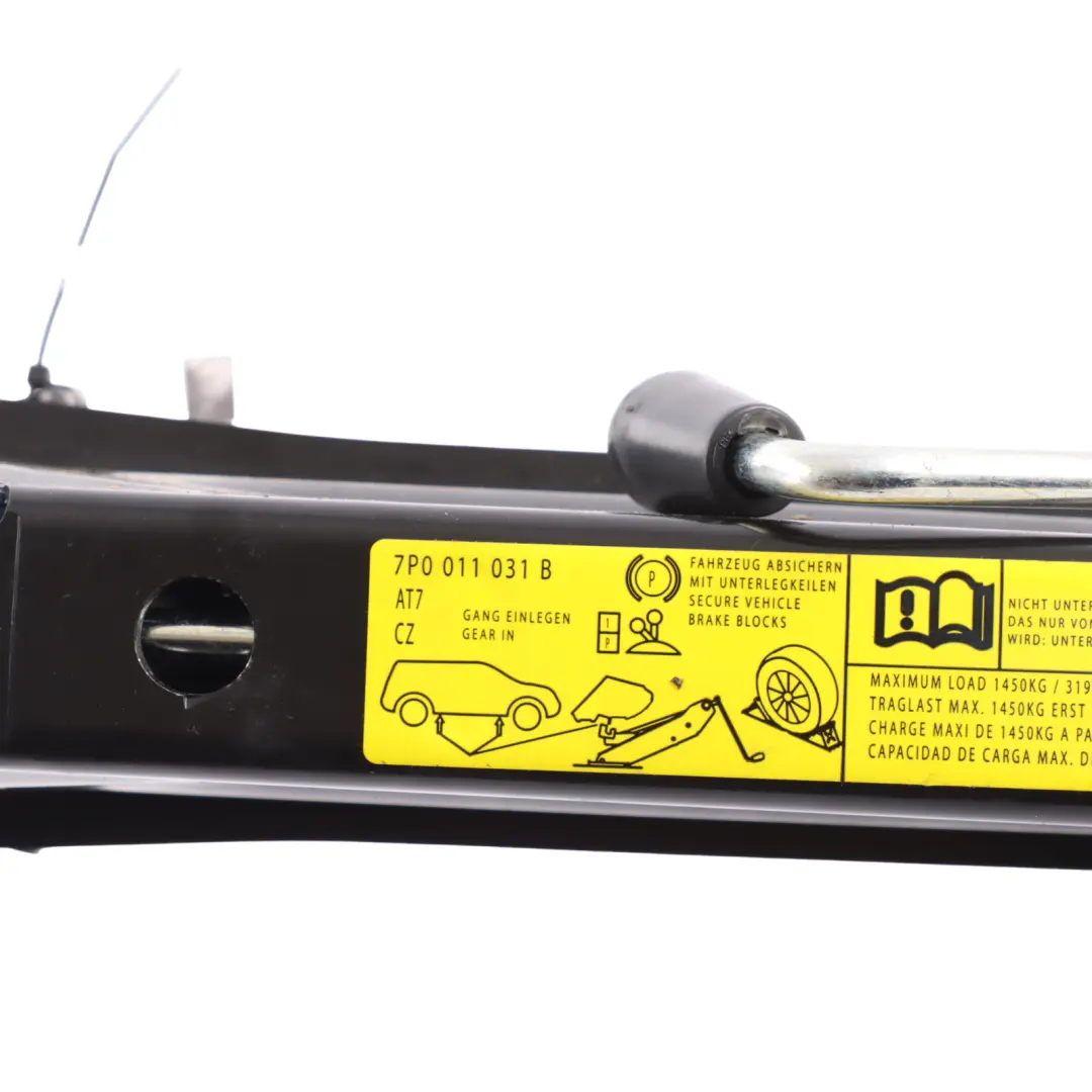 Volkswagen VW Touareg 7P Car Emergency Lifting Jack Spare Wheel Tool - SKU 7P0011031B - Part number 7P0011031B