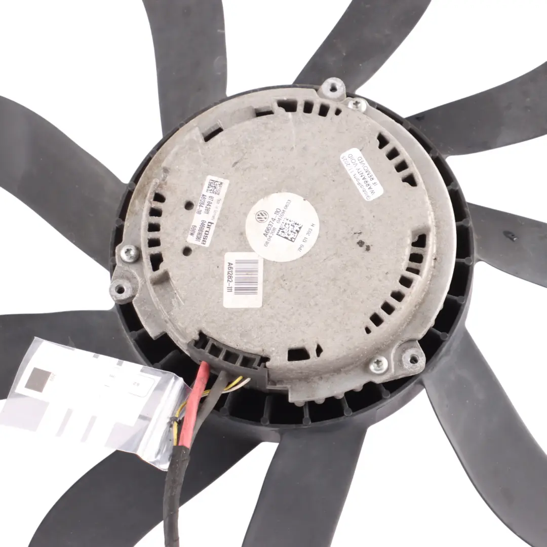 7P Radiator Fan Engine Cooling Coolant Fan Motor 600W to VW Touareg with Part number 7P0121203H VW Touareg 7P Radiator Fan Engine Cooling Coolant Fan Motor 600W - SKU 7P0121203H - Part number 7P0121203H