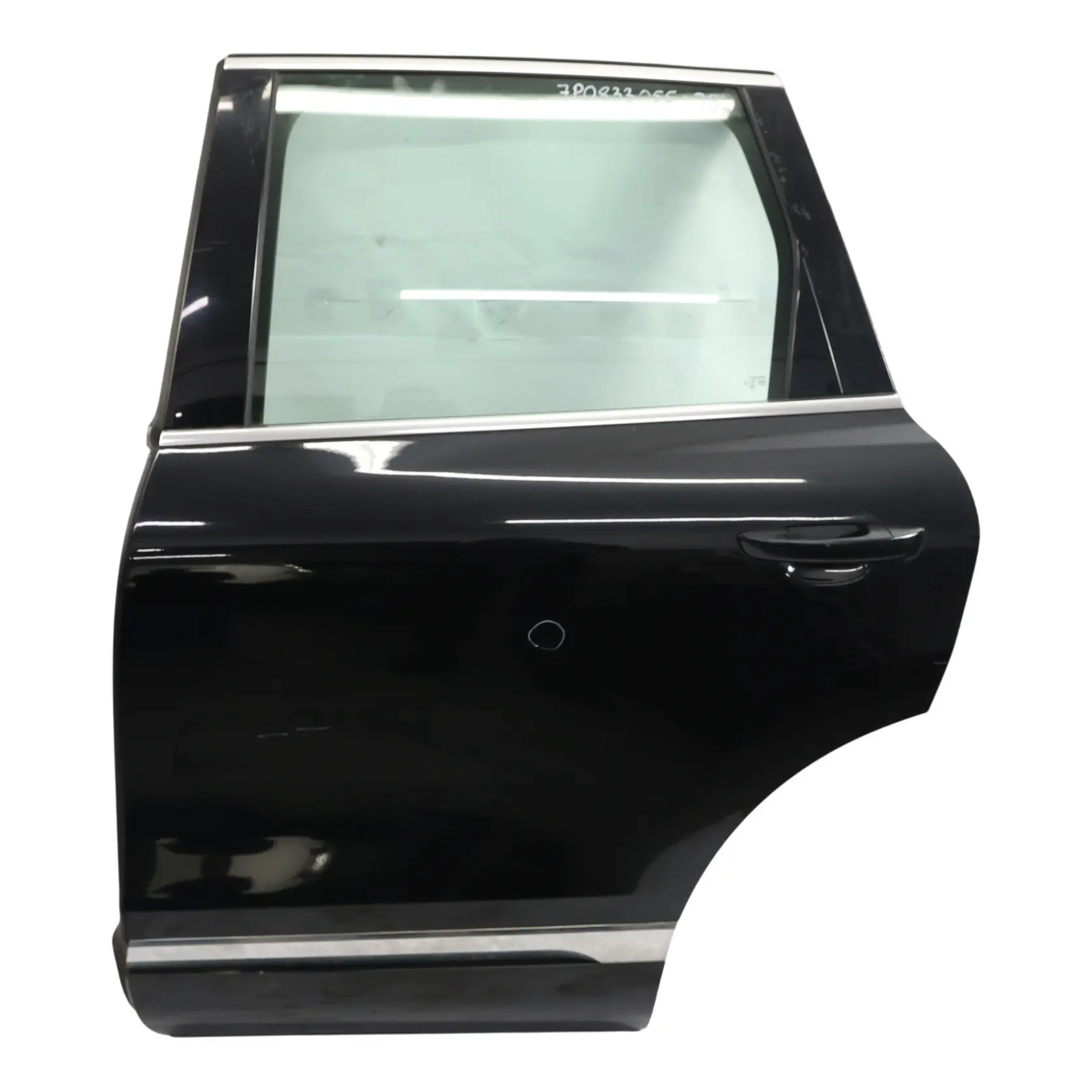 VW Volkswagen Touareg 7P Puerta Trasera Izquierda Deep Black - C9X