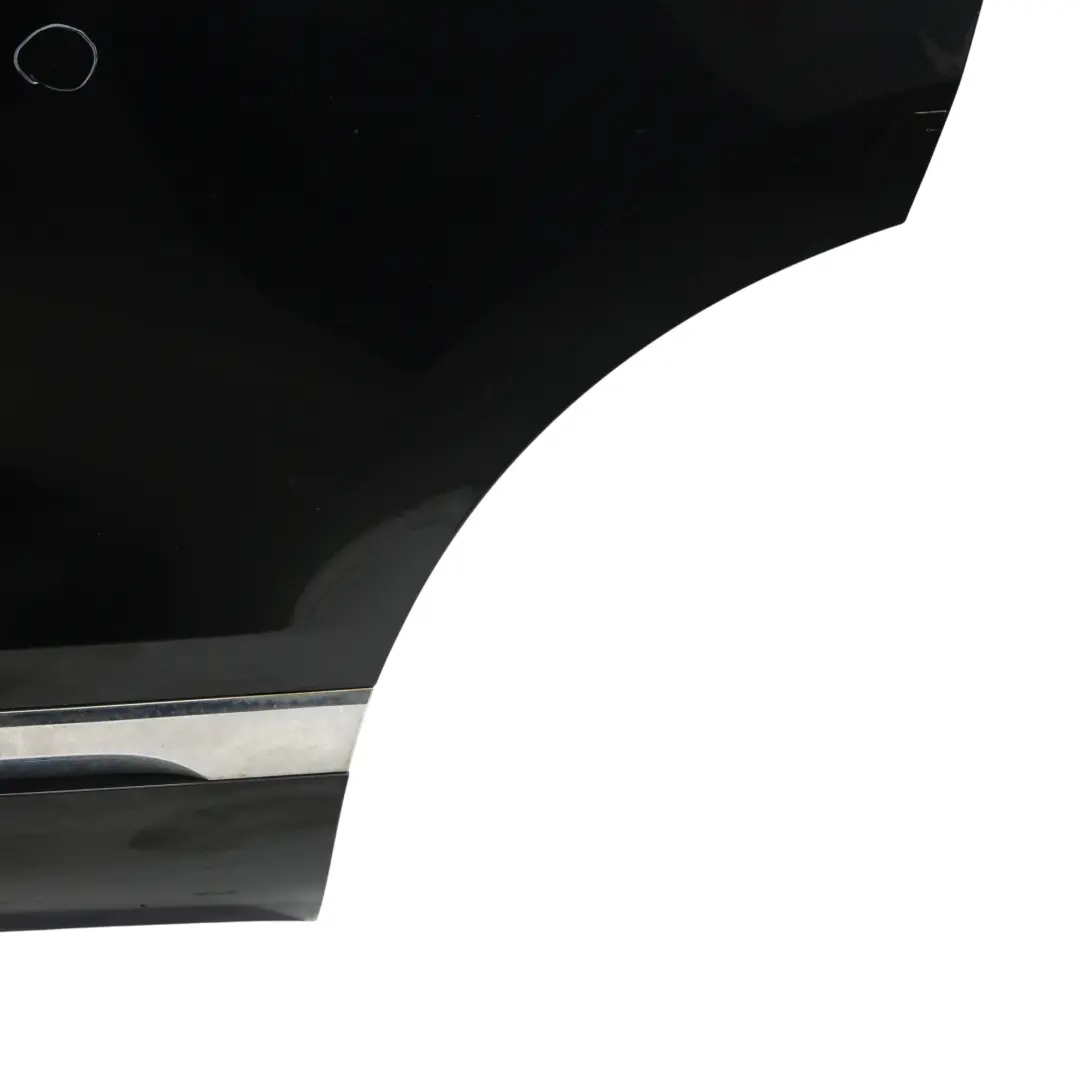 VW Volkswagen Touareg 7P Rear Left Door N/S Deep Black - C9X - SKU 7P0833055-DBL - Part number 7P0833055