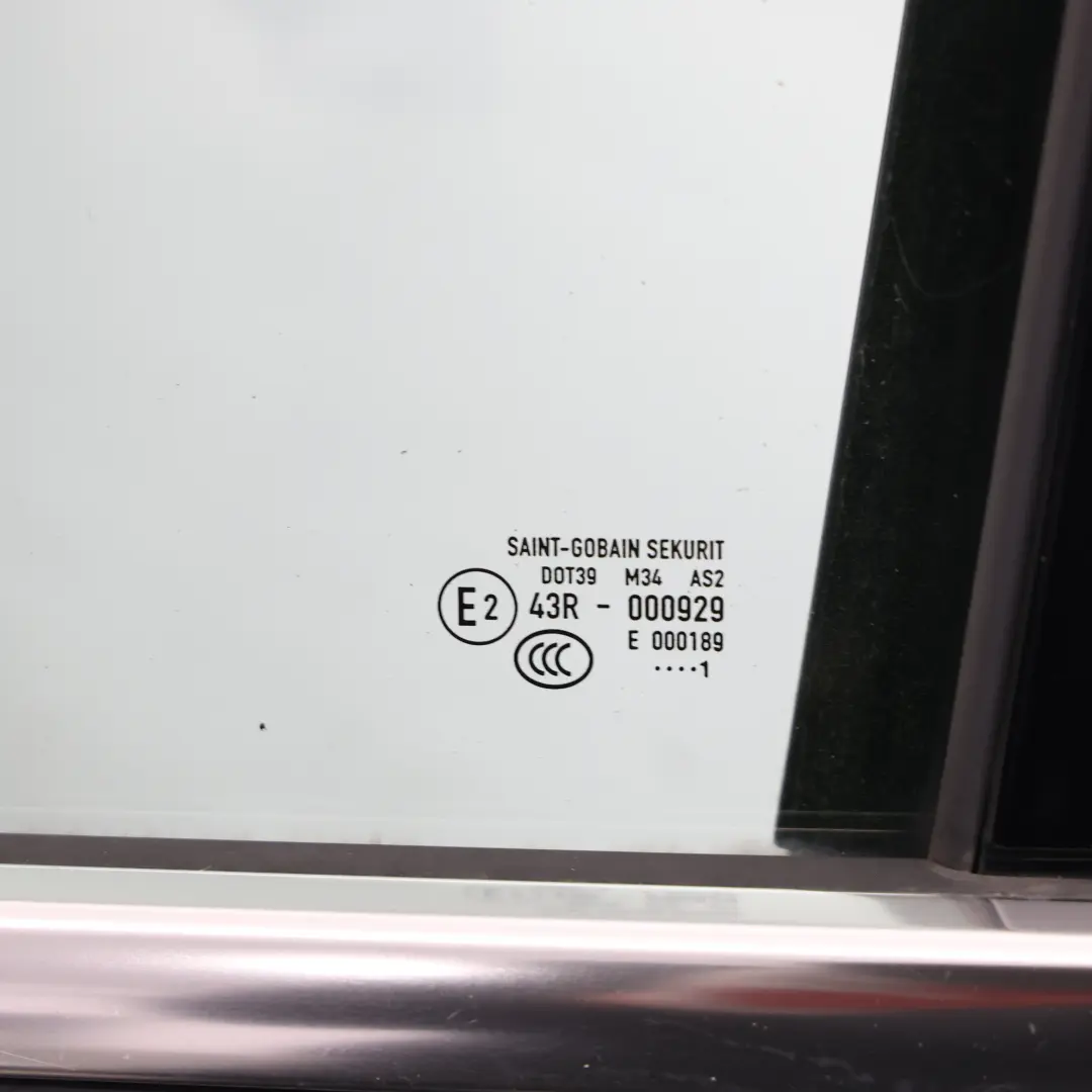 VW Volkswagen Touareg 7P Puerta Trasera Izquierda Deep Black - C9X - SKU 7P0833055-DBL - Número de pieza 7P0833055