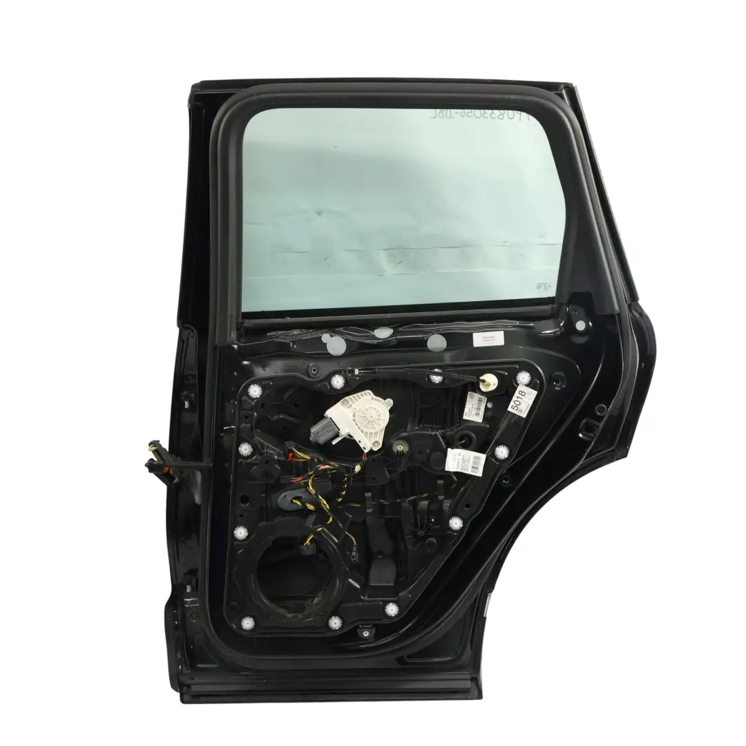 VW Volkswagen Touareg 7P Hinten Rechts Tür Deep Black Schwarz - C9X - SKU 7P0833056-DBL - Teilenummer 7P0833056