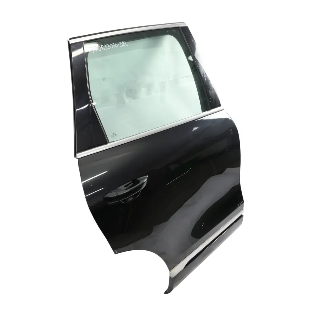 VW Volkswagen Touareg 7P Puerta Trasera Derecha Deep Black Negro - C9X - SKU 7P0833056-DBL - Número de pieza 7P0833056