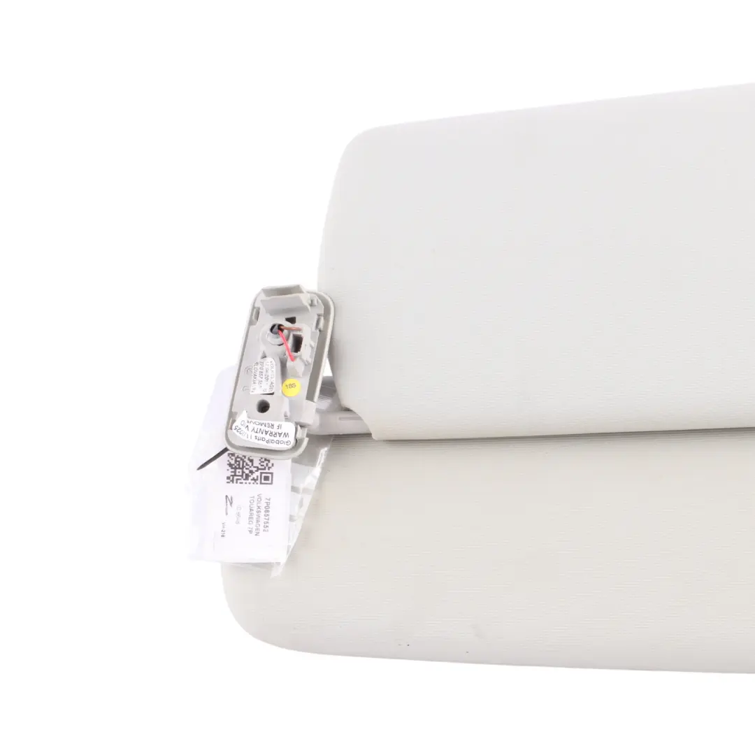 7P Sun Visor Double Pearl Grey Front Right O/S to Volkswagen Touareg with Part number 7P0857552 Volkswagen Touareg 7P Sun Visor Double Pearl Grey Front Right O/S - SKU 7P0857552 - Part number 7P0857552