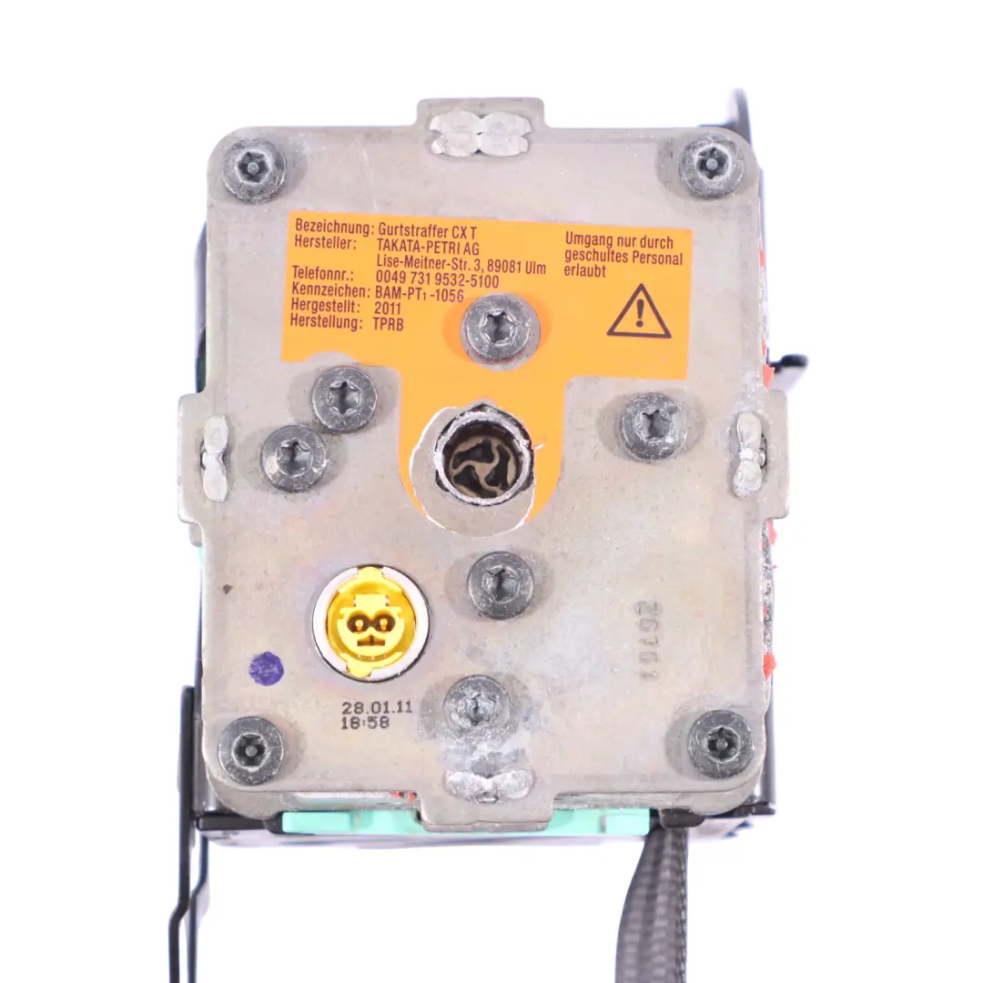 7P Cintura Di Sicurezza Anteriore Destra per Volkswagen VW Touareg con numero di parte 7P0857706E Volkswagen VW Touareg 7P Cintura Di Sicurezza Anteriore Destra - SKU 7P0857706E - Numero di parte 7P0857706E