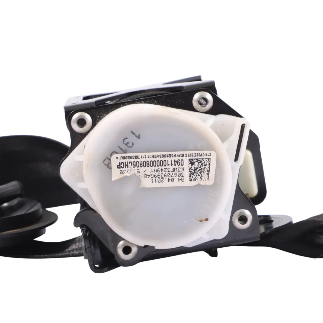 Volkswagen Touareg 7P Rear Bench Seatbelt Seat Belt Left N/S - SKU 7P0857805C - Part number 7P0857805C