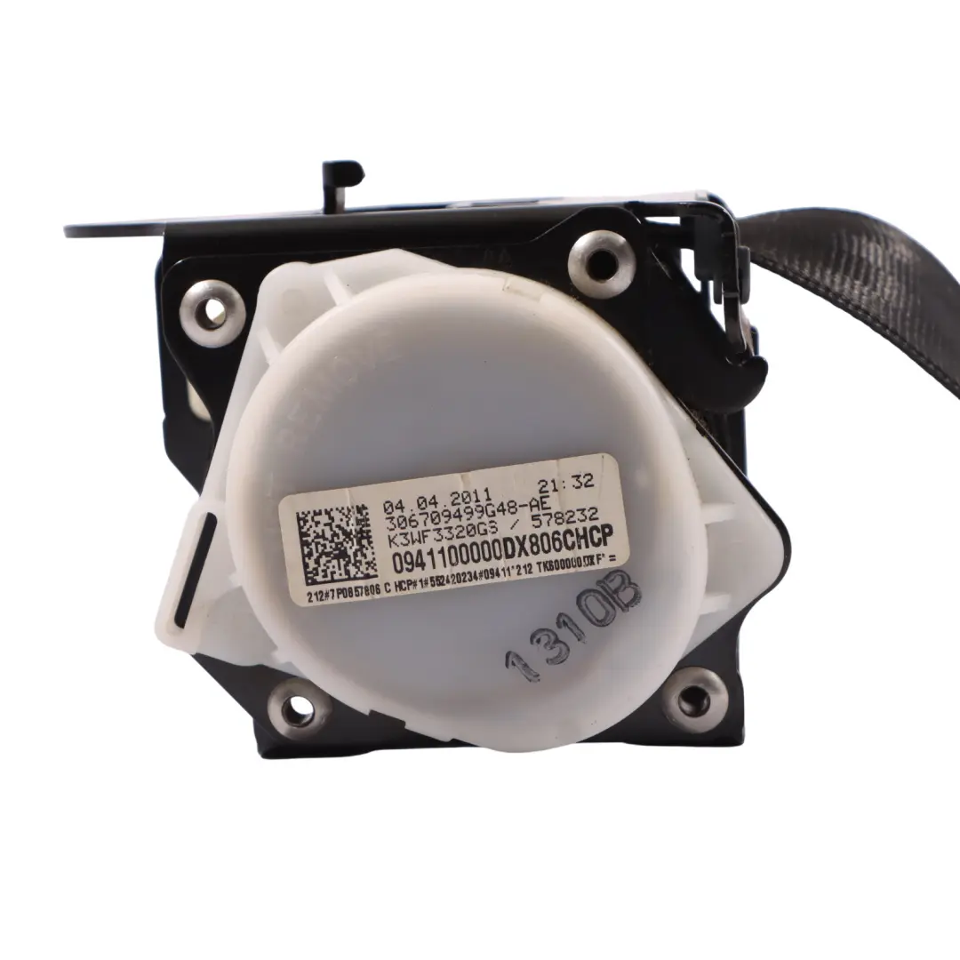 Volkswagen Touareg 7P Cintura Posteriore Panchina Cintura Destra - SKU 7P0857806C - Numero di parte 7P0857806C