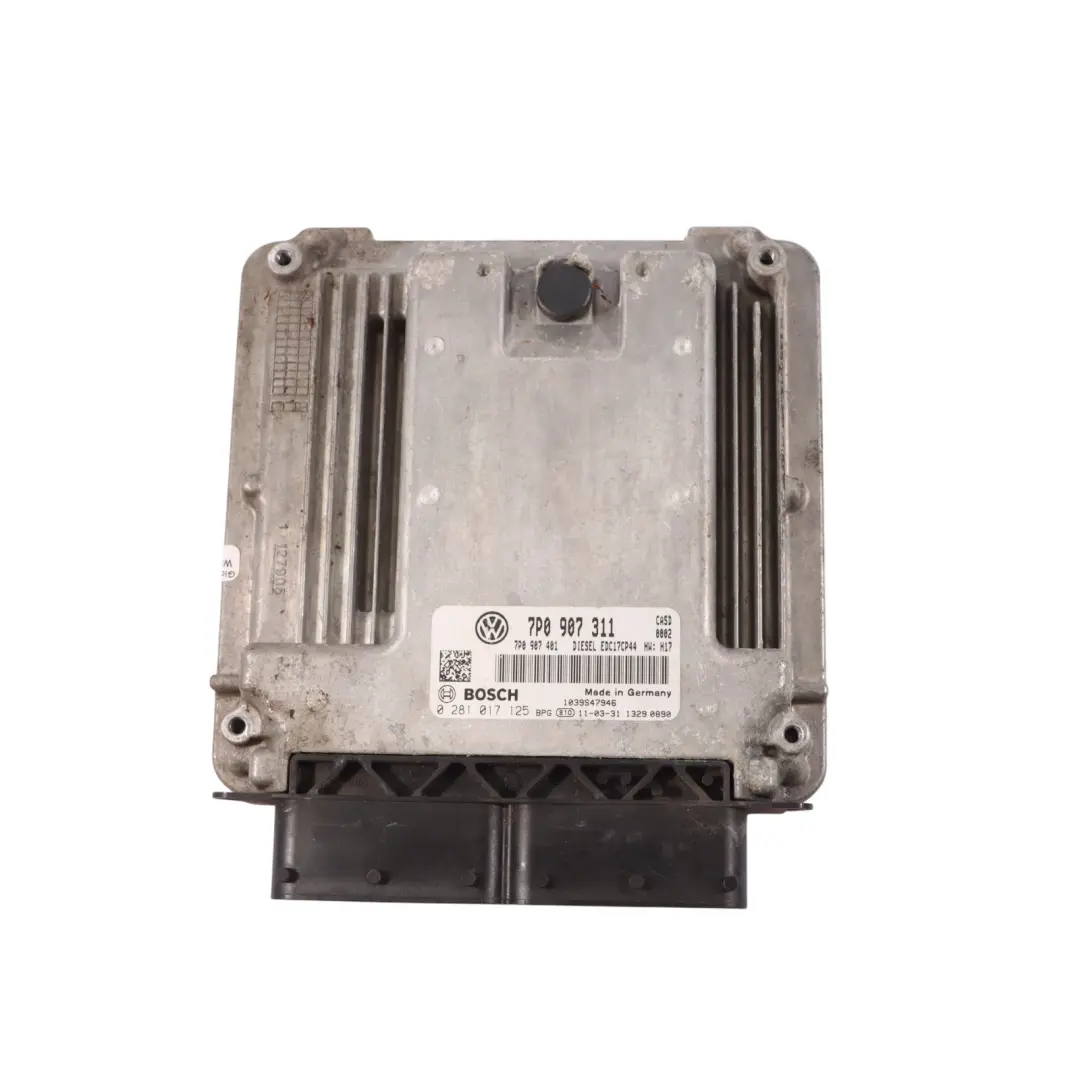 7P 3.0 TDI CASD 204HP Unità Motore ECU Set Automat per Volkswagen Touareg con numero di parte 7P0907311 Volkswagen Touareg 7P 3.0 TDI CASD 204HP Unità Motore ECU Set Automat - SKU 7P0907311-1 - Numero di parte 7P0907311