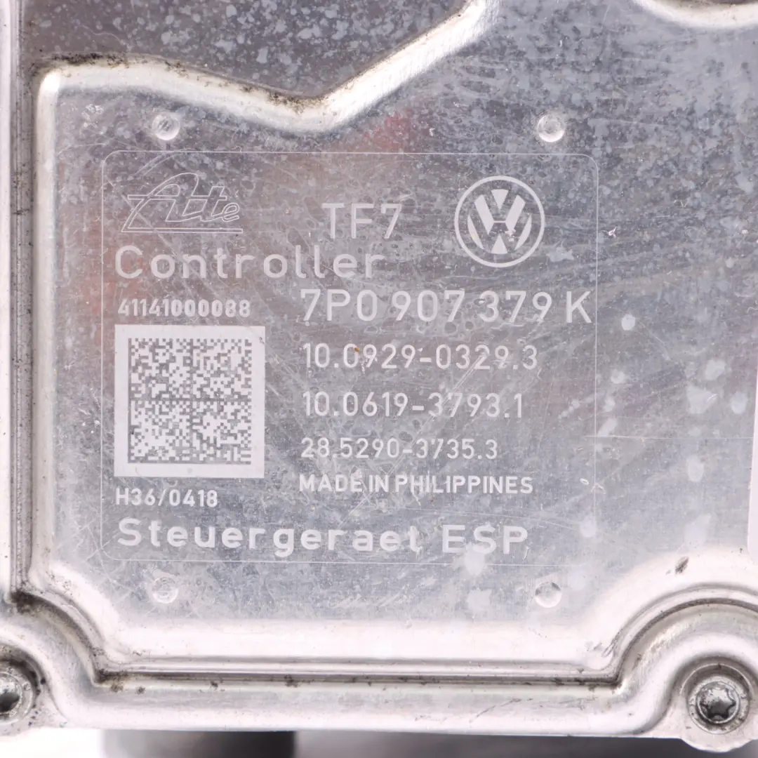 7P ABS Unità Idraulica Pompa Freno 7P0614517K per Volkswagen Touareg con numero di parte 7P0907379K Volkswagen Touareg 7P ABS Unità Idraulica Pompa Freno 7P0614517K - SKU 7P0907379K - Numero di parte 7P0907379K