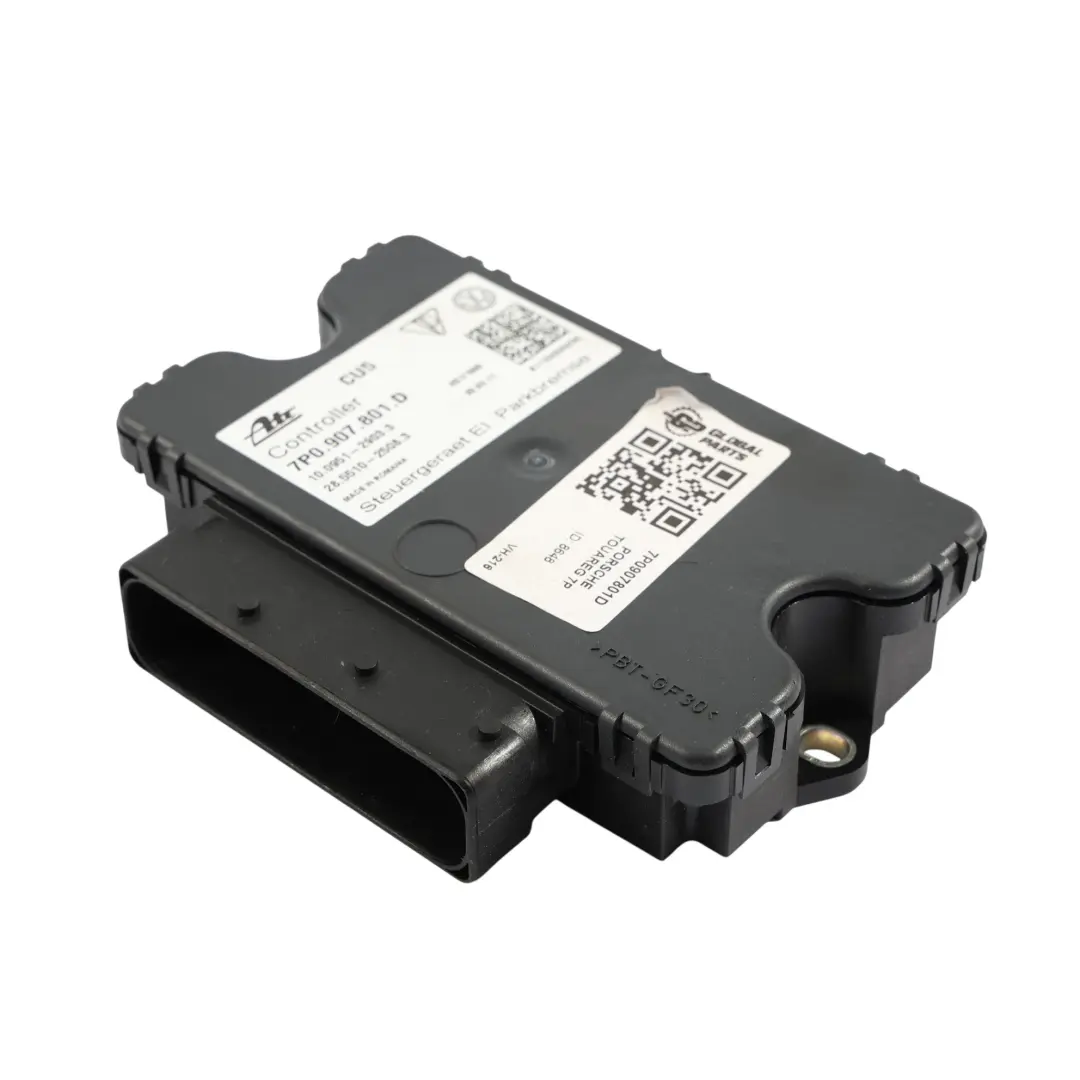 7P Hand Bremse Elektrische Feststellbremse Steuermodul für VW Touareg mit Teilenummer 7P0907801D VW Touareg 7P Hand Bremse Elektrische Feststellbremse Steuermodul - SKU 7P0907801D - Teilenummer 7P0907801D